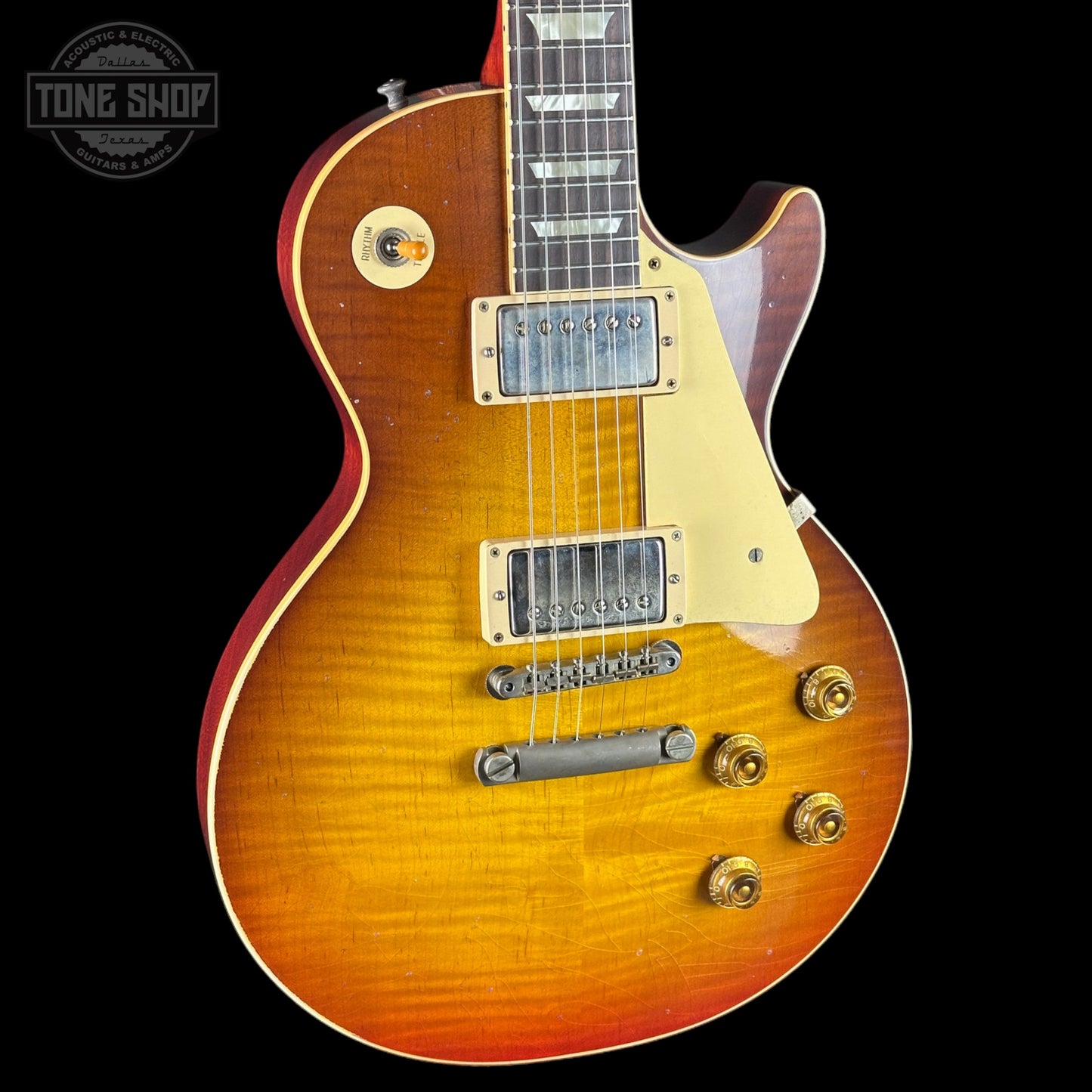 Gibson Custom 1959 Les Paul Standard Reissue Light Aged Royal Teaburst w/case 96840
