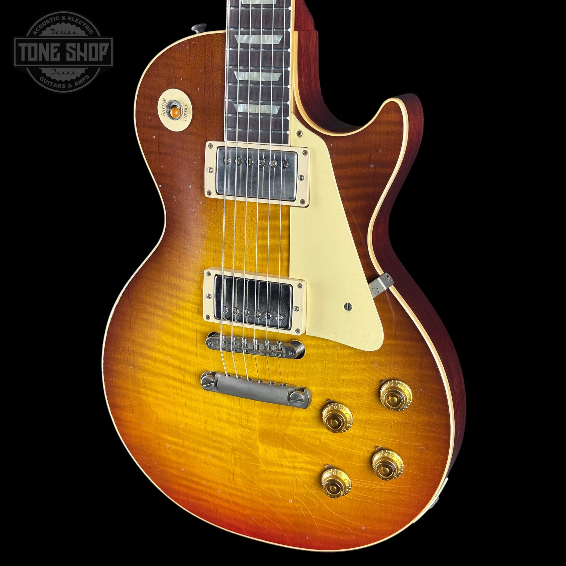Gibson Custom 1959 Les Paul Standard Reissue Light Aged Royal Teaburst w/case 96840