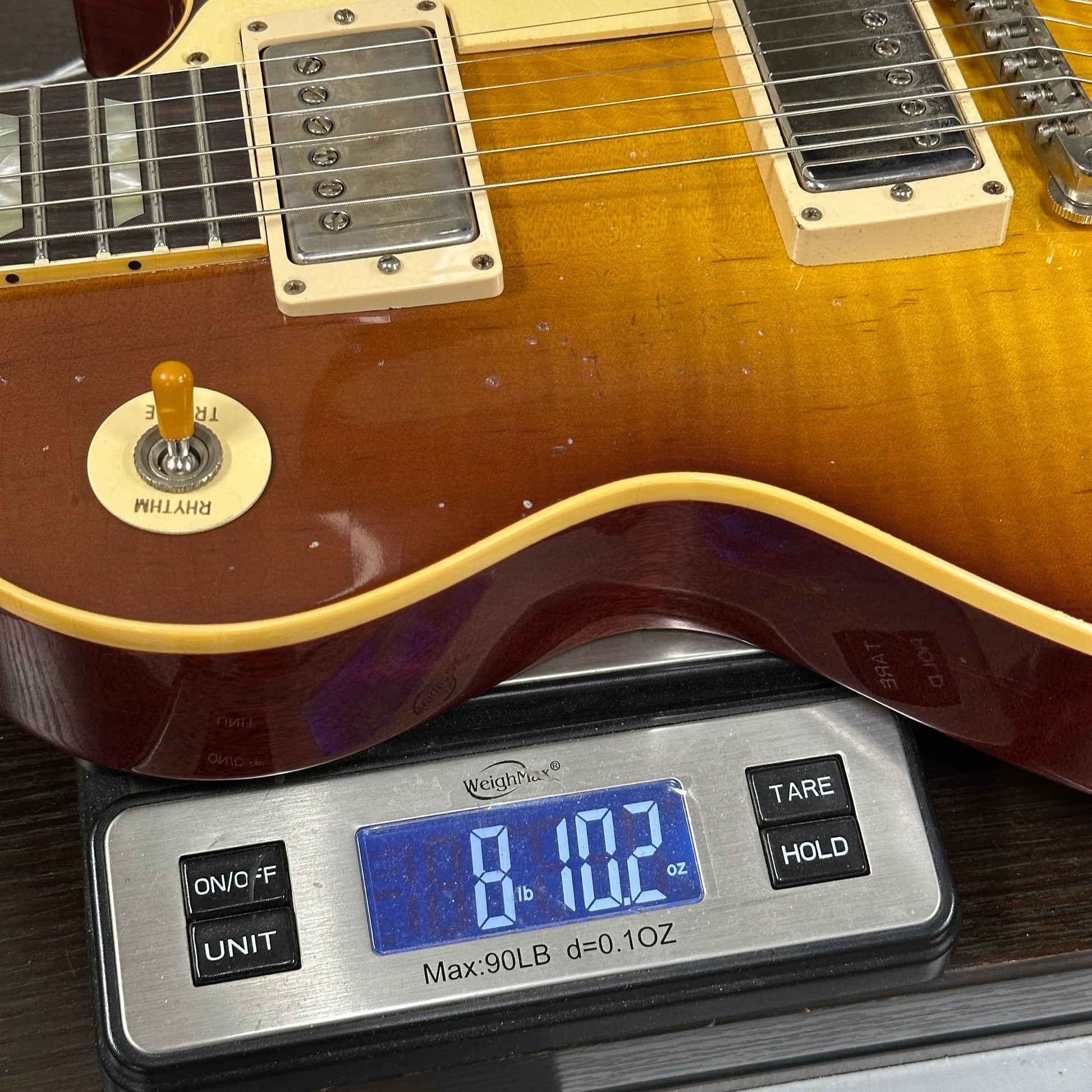 Gibson Custom 1959 Les Paul Standard Reissue Light Aged Royal Teaburst w/case 96840