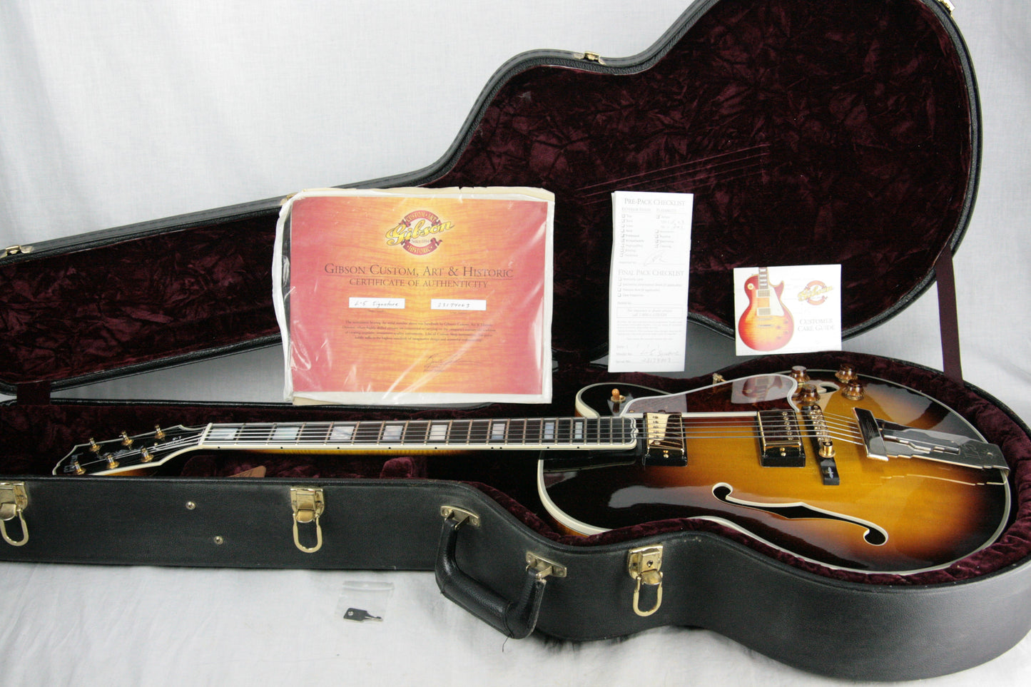 2004 Gibson L-5 CES SIGNATURE! JAMES HUTCHINS! 15-1/2" Body Custom Shop