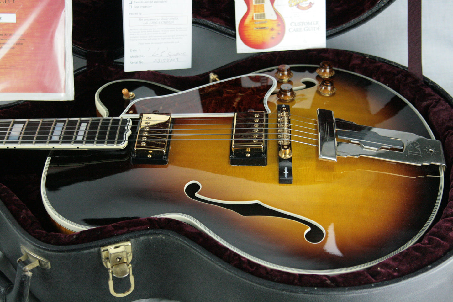 2004 Gibson L-5 CES SIGNATURE! JAMES HUTCHINS! 15-1/2" Body Custom Shop