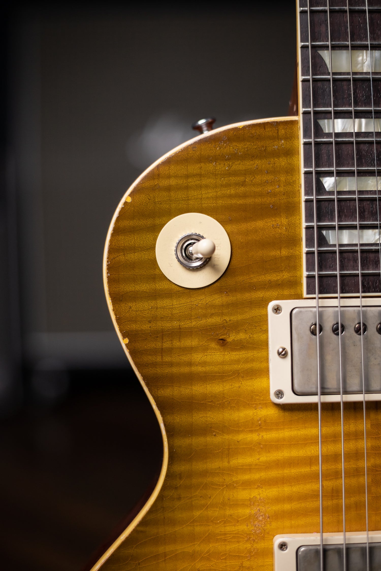 Gibson Custom Shop Murphy Lab 1958 Les Paul Standard Flame Top Reissue - Heavy Aged Lemon Burst