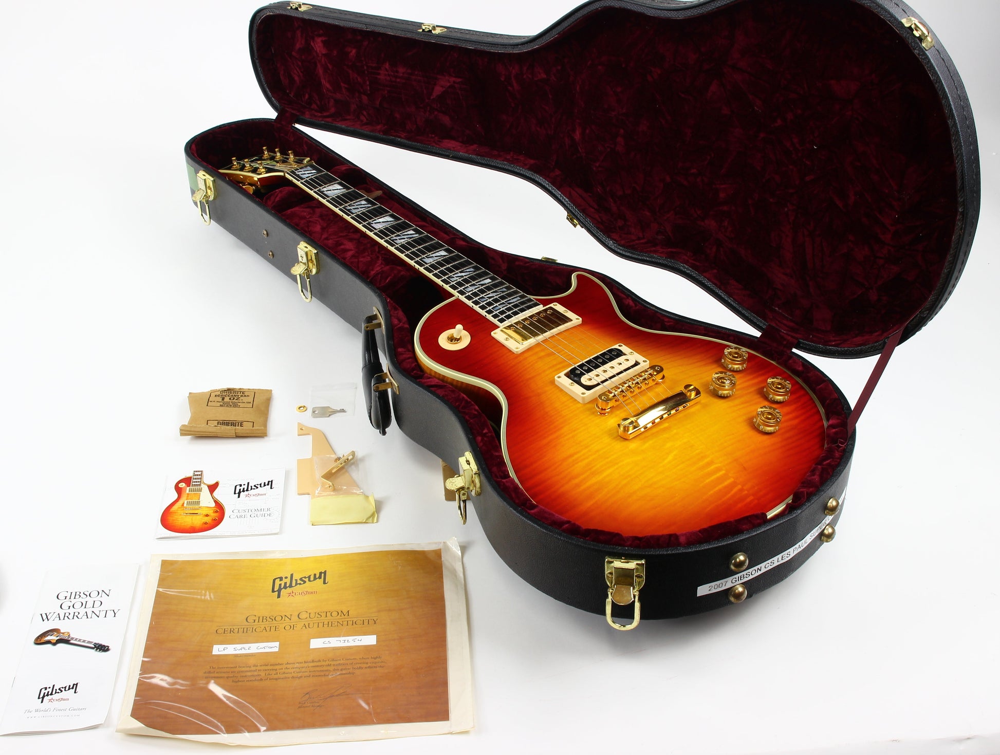 2007 Gibson Custom Shop Les Paul SUPER CUSTOM VERY RARE!