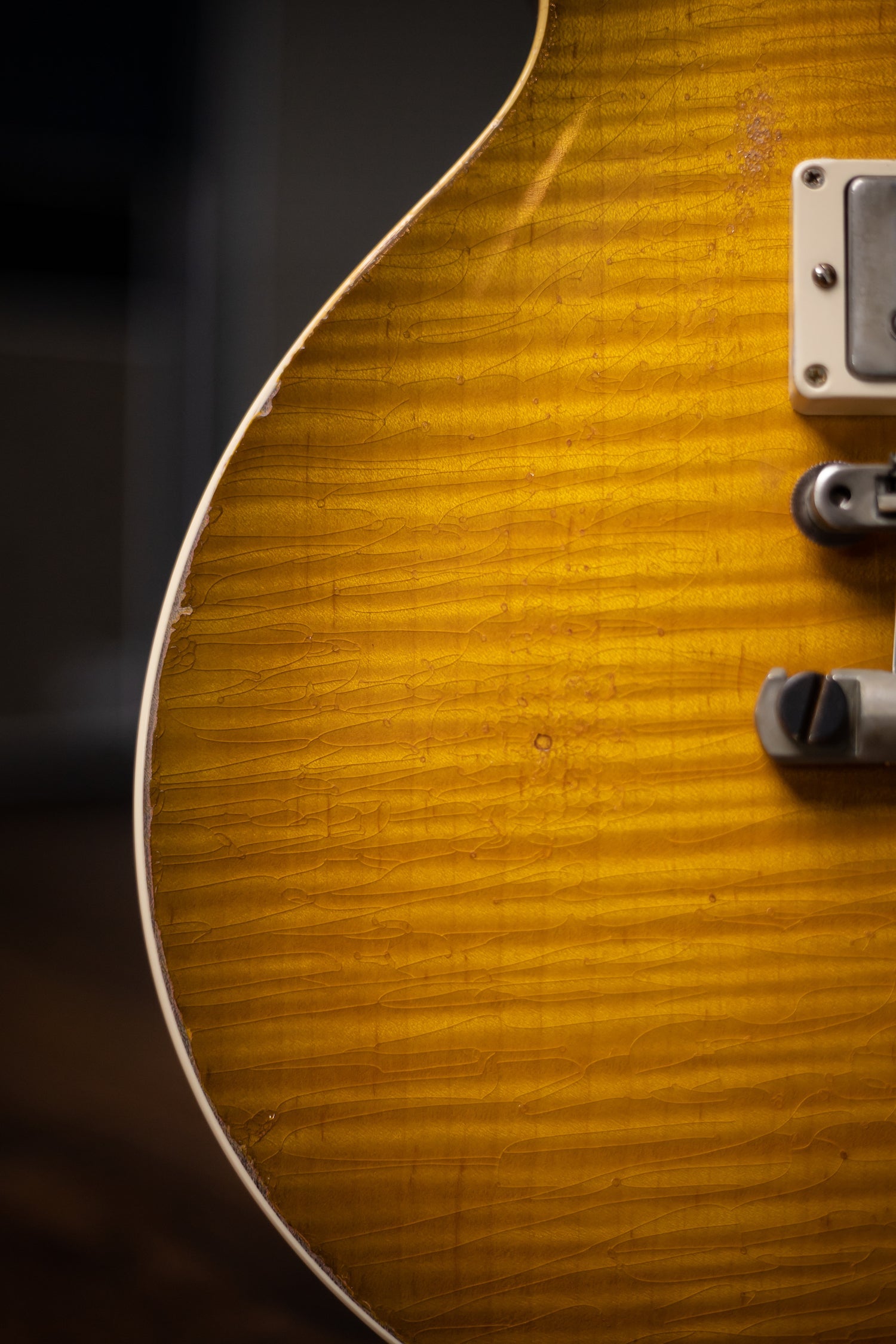 Gibson Custom Shop Murphy Lab 1958 Les Paul Standard Flame Top Reissue - Heavy Aged Lemon Burst