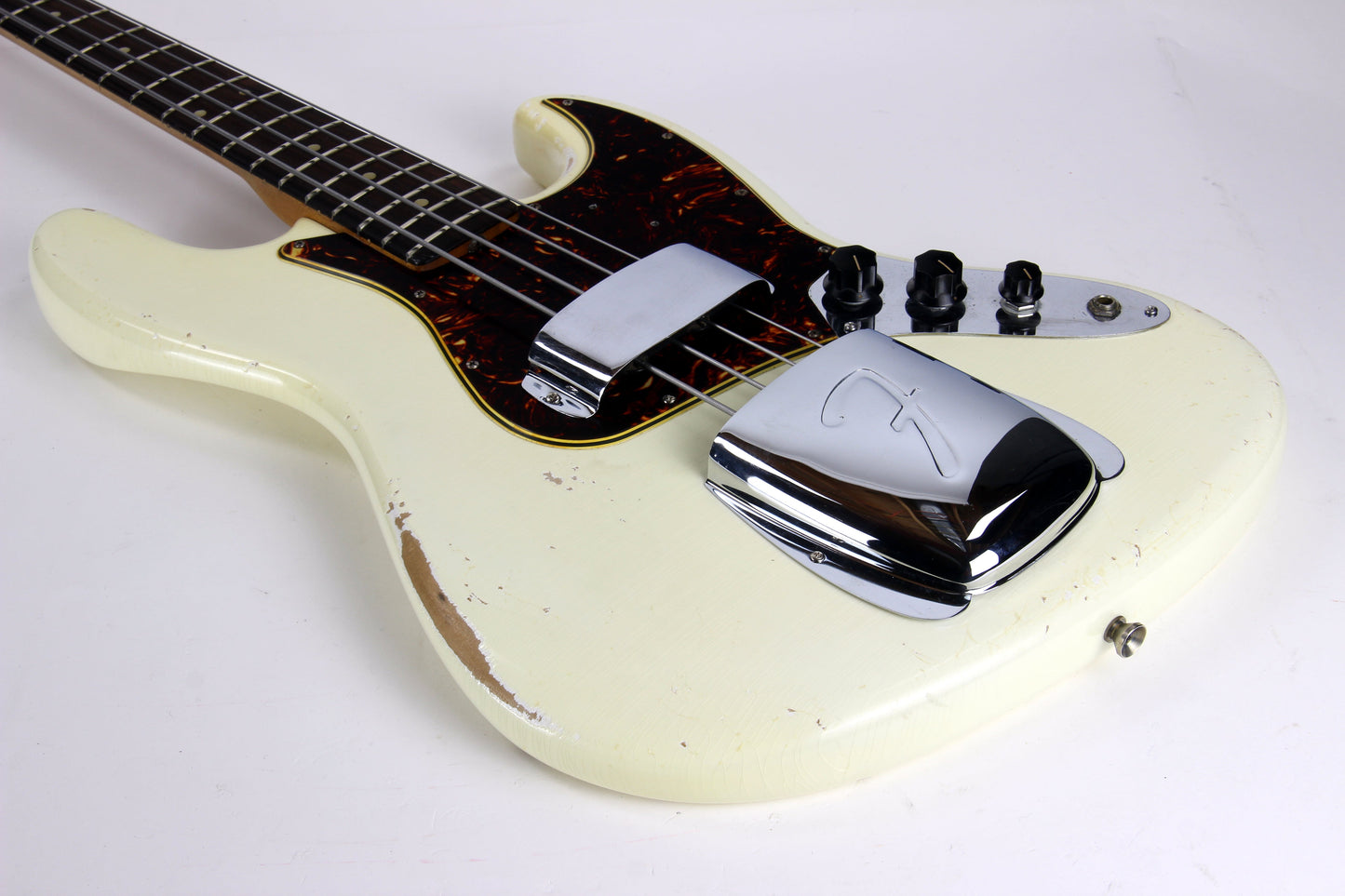 1964 Fender Jazz Bass Olympic White - Matching Headstock, Pre-CBS, Vintage L-Series!
