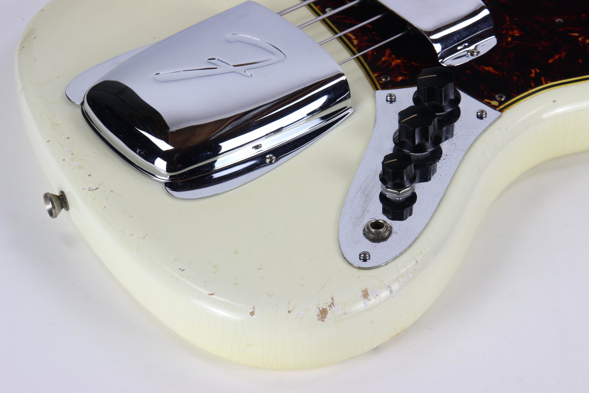 1964 Fender Jazz Bass Olympic White - Matching Headstock, Pre-CBS, Vintage L-Series!