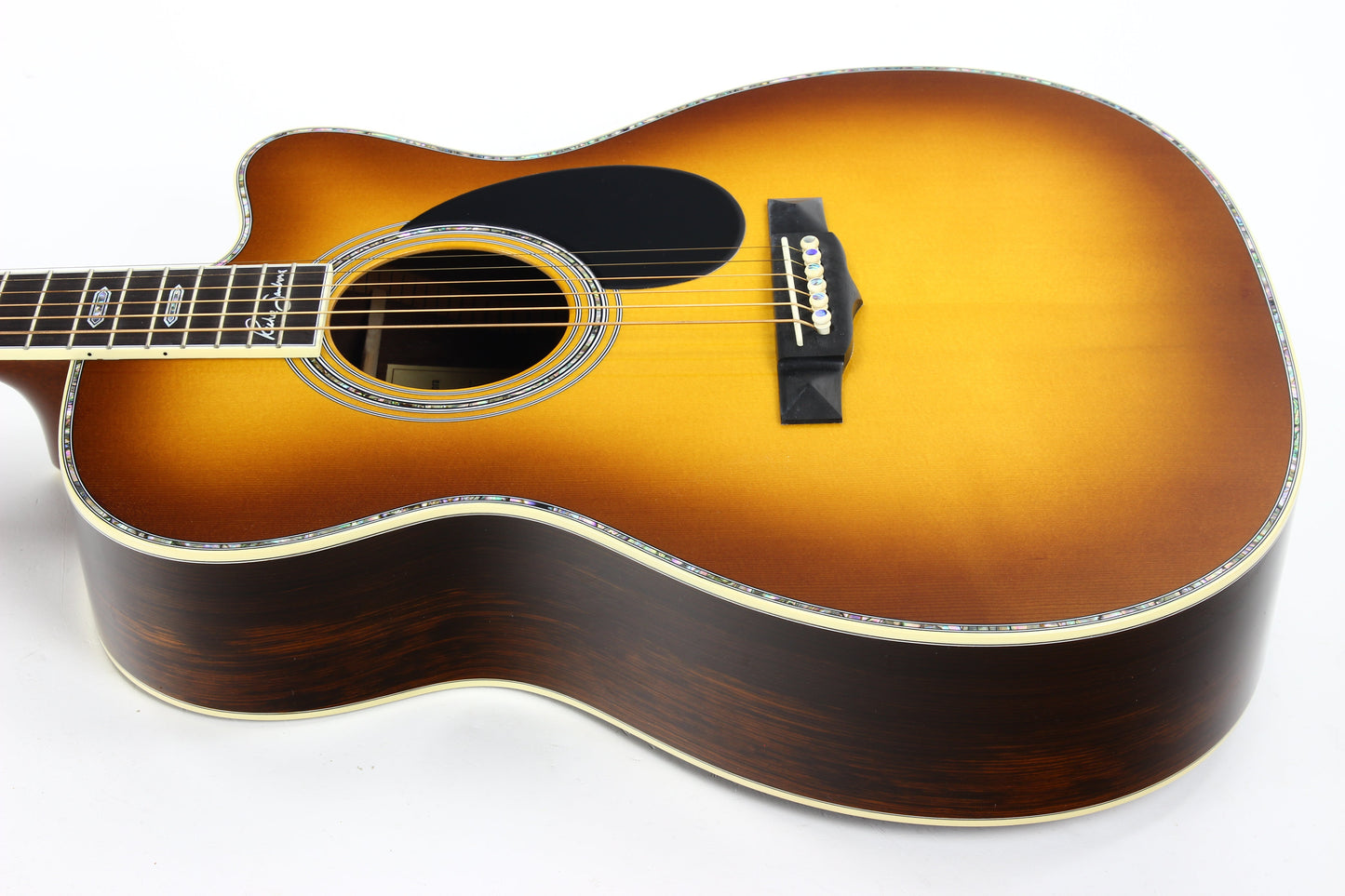 Martin OMC-41 Richie Sambora Signature 6-String Madagascar Rosewood Acoustic Guitar - om45 om42