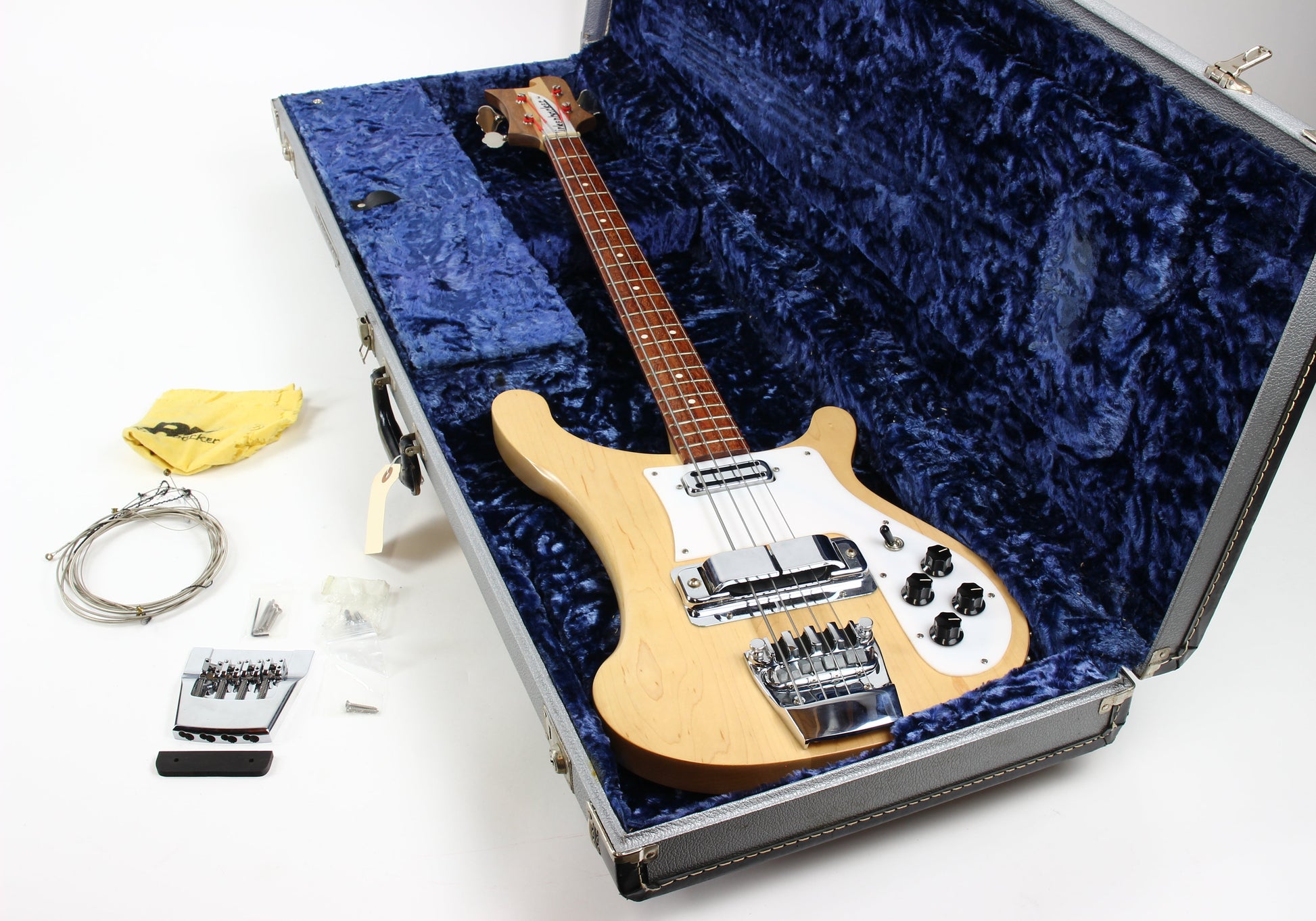 2006 Rickenbacker 4001c64S Mapleglo Natural Bass Guitar PAUL MCCARTNEY!