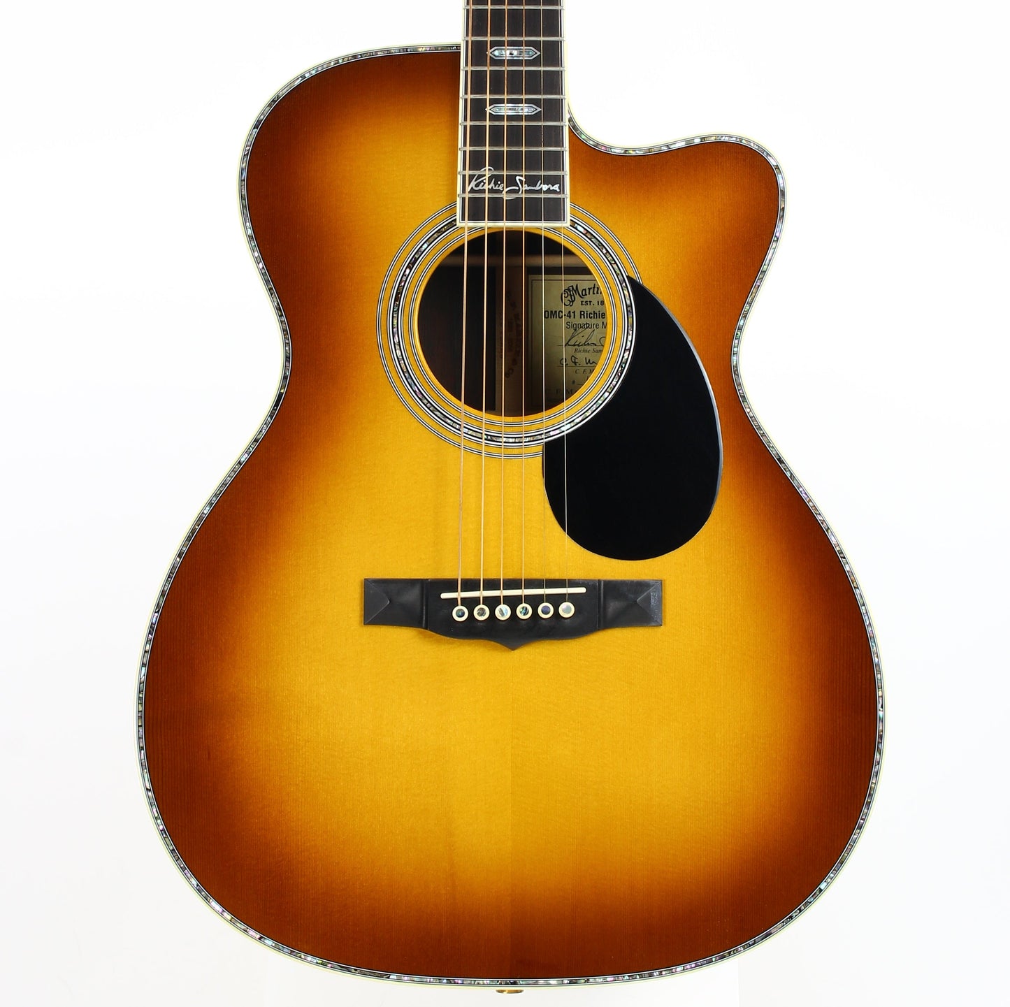 Martin OMC-41 Richie Sambora Signature 6-String Madagascar Rosewood Acoustic Guitar - om45 om42