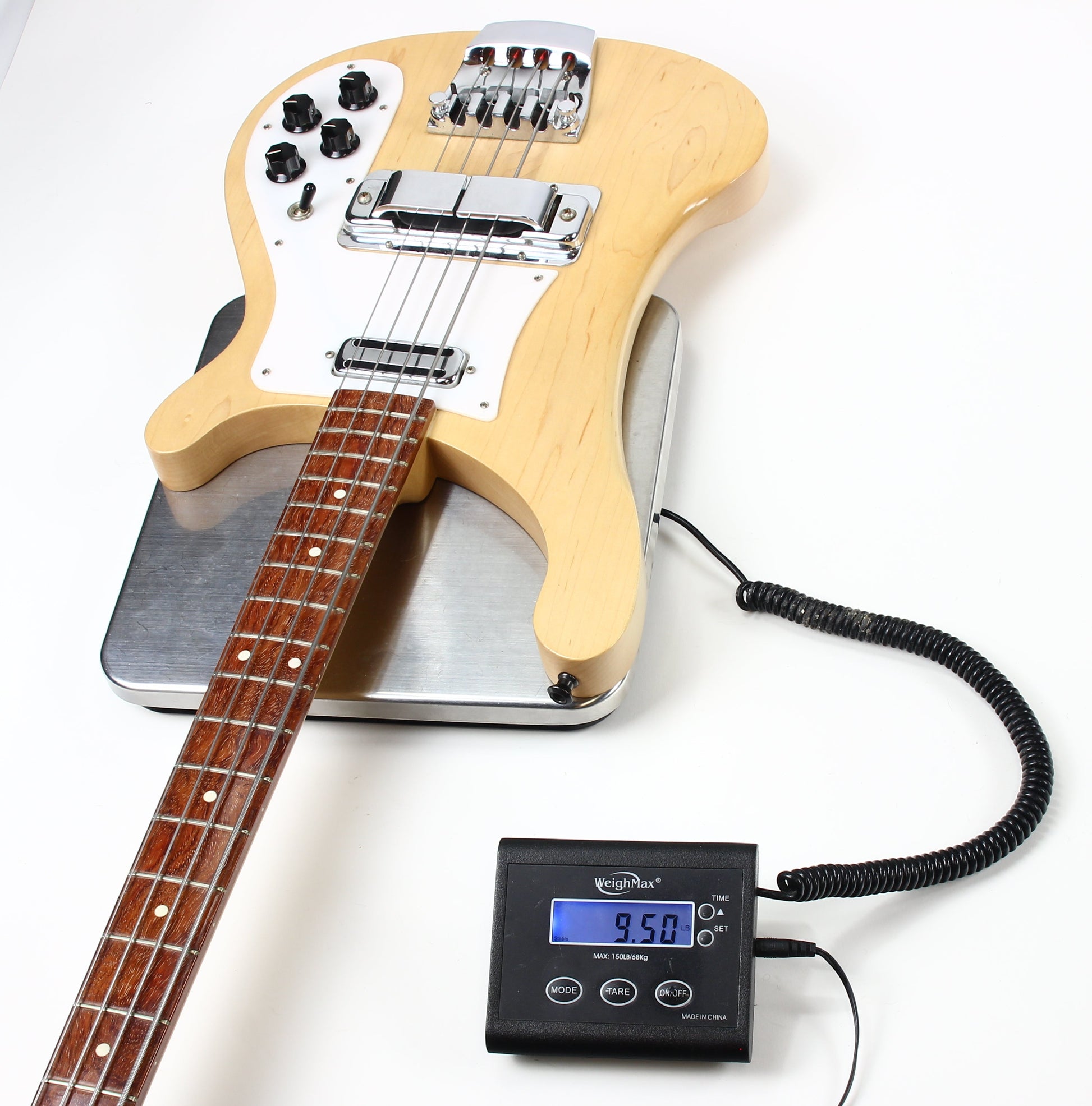 2006 Rickenbacker 4001c64S Mapleglo Natural Bass Guitar PAUL MCCARTNEY!
