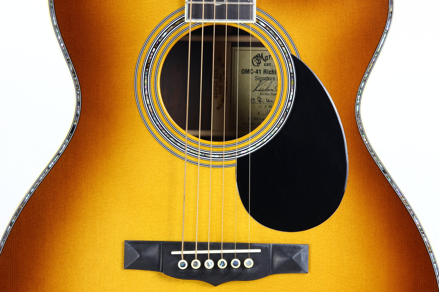 Martin OMC-41 Richie Sambora Signature 6-String Madagascar Rosewood Acoustic Guitar - om45 om42