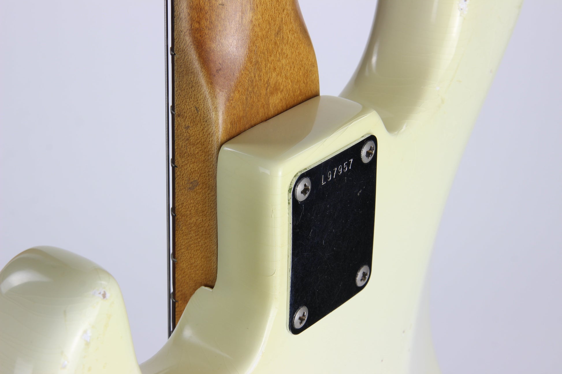 1964 Fender Jazz Bass Olympic White - Matching Headstock, Pre-CBS, Vintage L-Series!