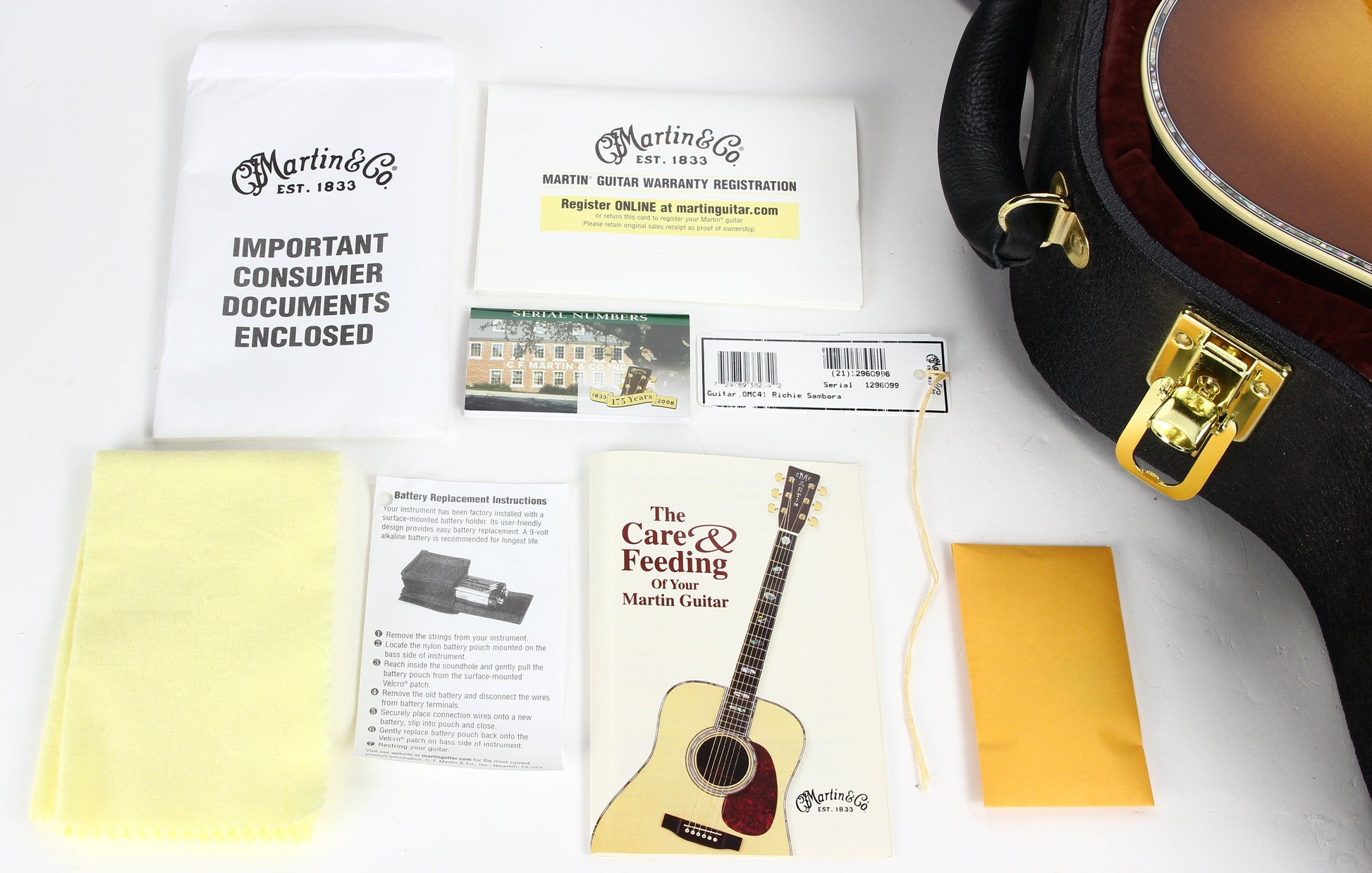 Martin OMC-41 Richie Sambora Signature 6-String Madagascar Rosewood Acoustic Guitar - om45 om42