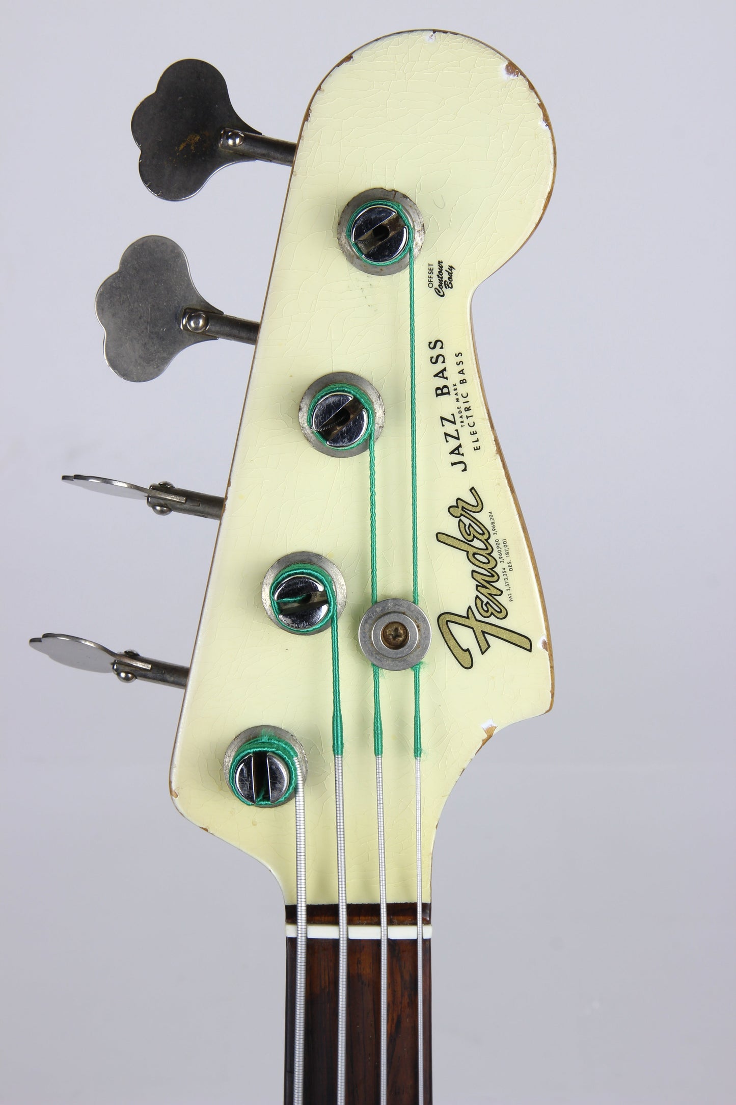 1964 Fender Jazz Bass Olympic White - Matching Headstock, Pre-CBS, Vintage L-Series!