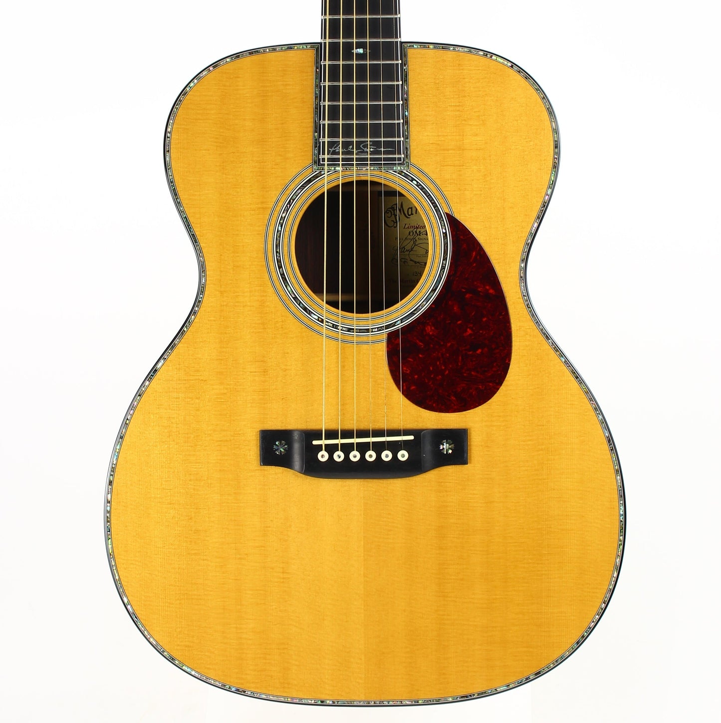 1997 Martin PAUL SIMON OM-42 Signature Model OM-42PS Limited Edition - SIGNED LABEL, MINTY om42ps