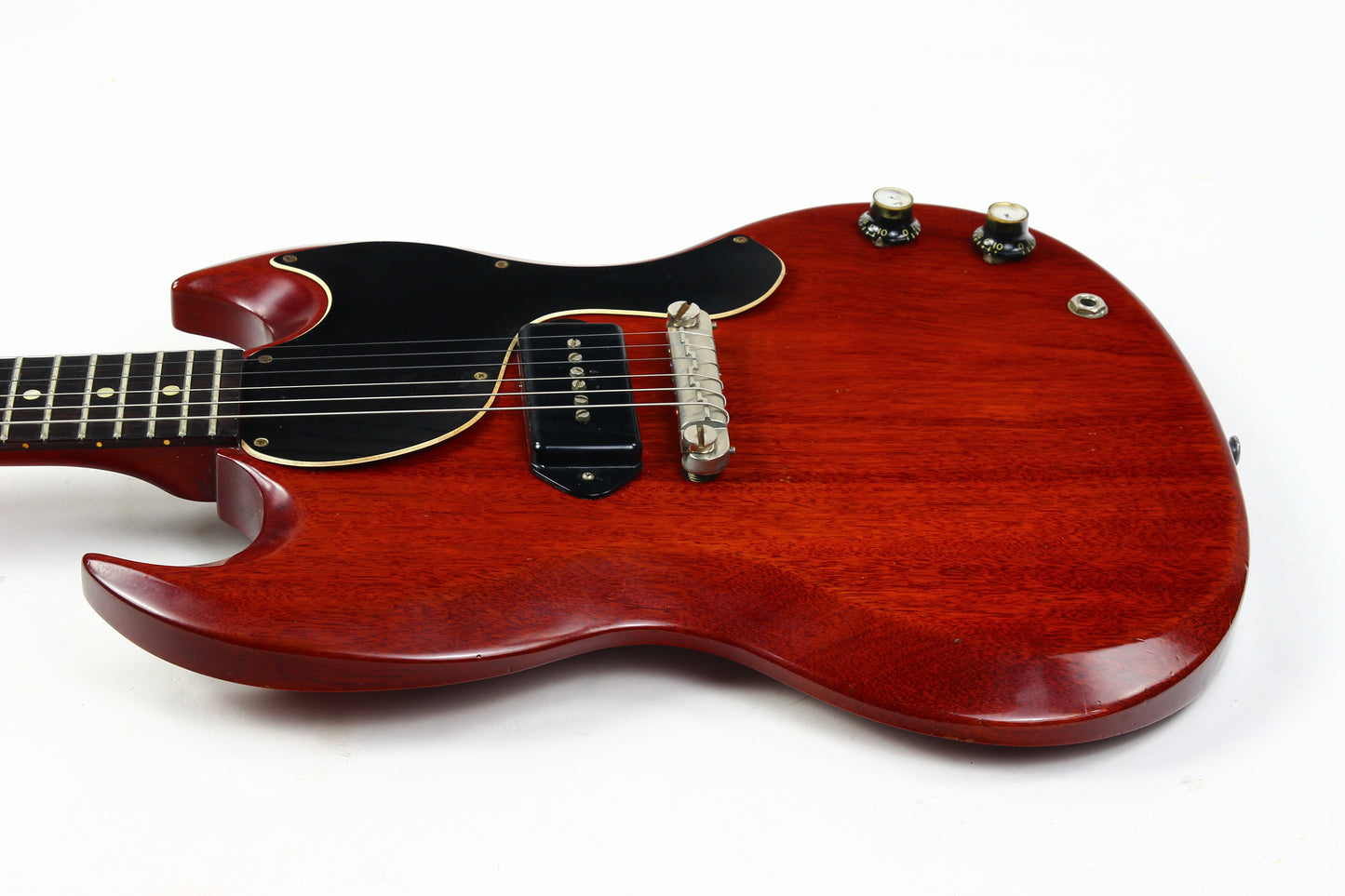 1962 Gibson Les Paul Jr. SG Body Junior Cherry Finish Vintage Electric Guitar | GREAT ONE!