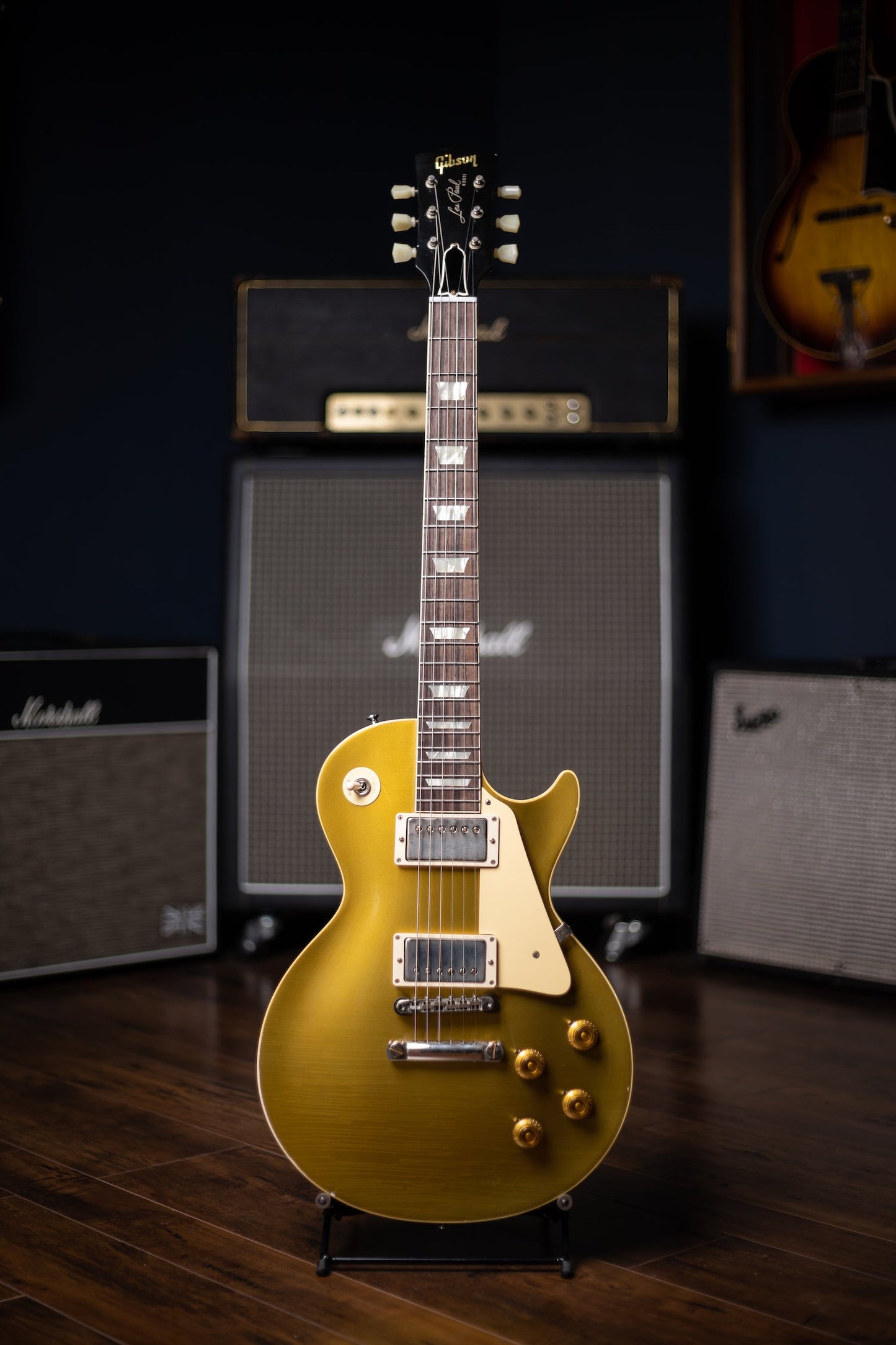 Gibson Custom Shop Murphy Lab 1957 Les Paul Reissue Light Aged Electric Guitar - Double Gold
