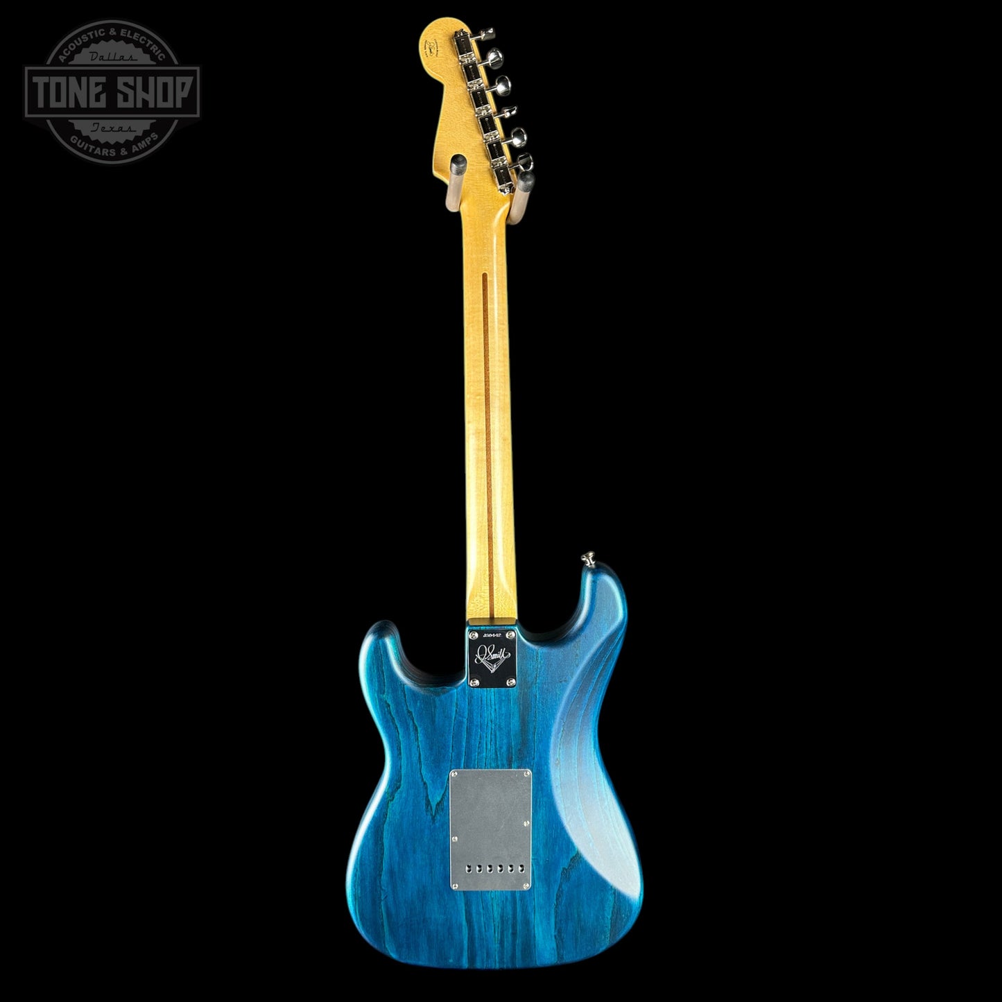 Used Fender Custom Shop Masterbuilt NOS '60s HSS Stratocaster Satin Blue MP w/case TSU24841