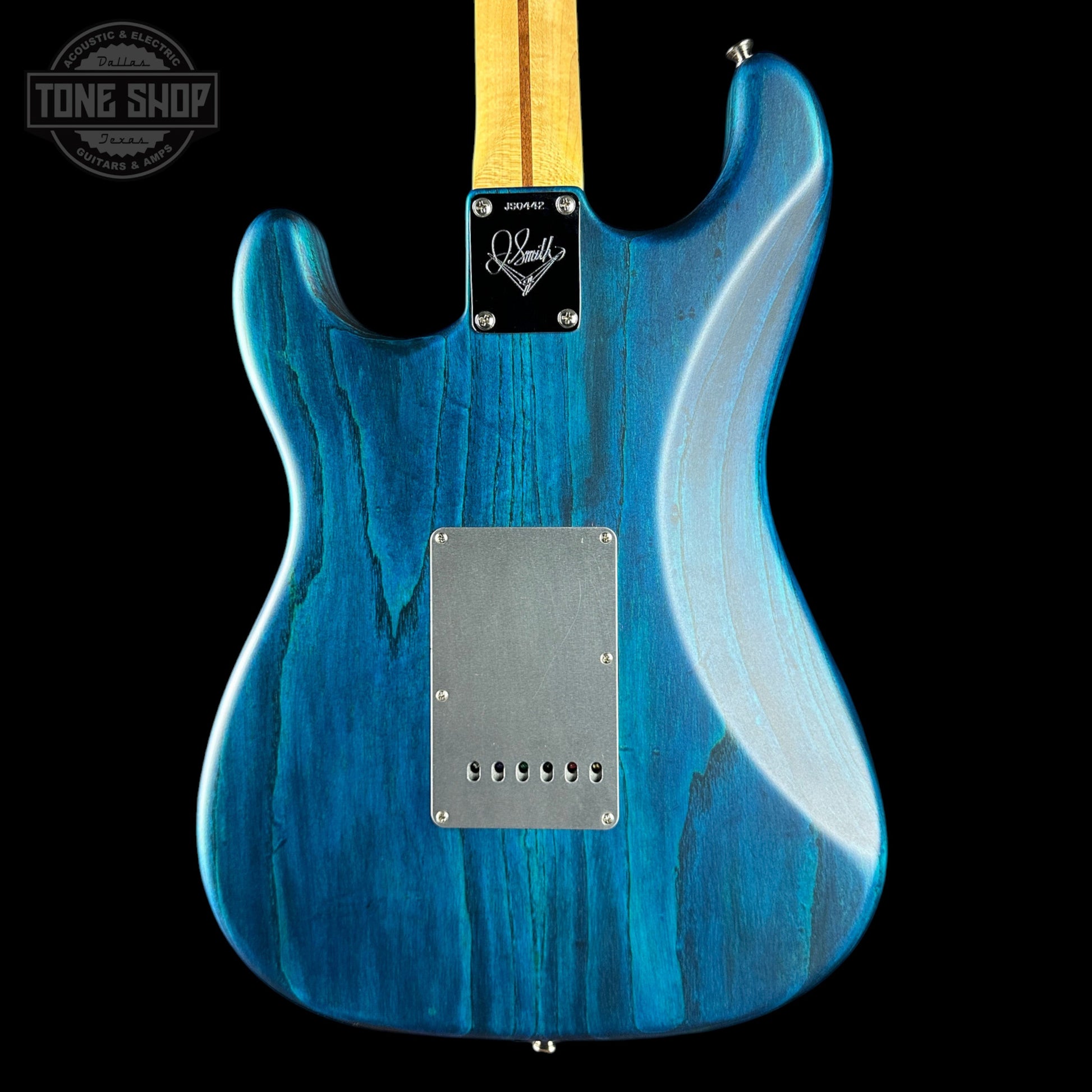 Used Fender Custom Shop Masterbuilt NOS '60s HSS Stratocaster Satin Blue MP w/case TSU24841