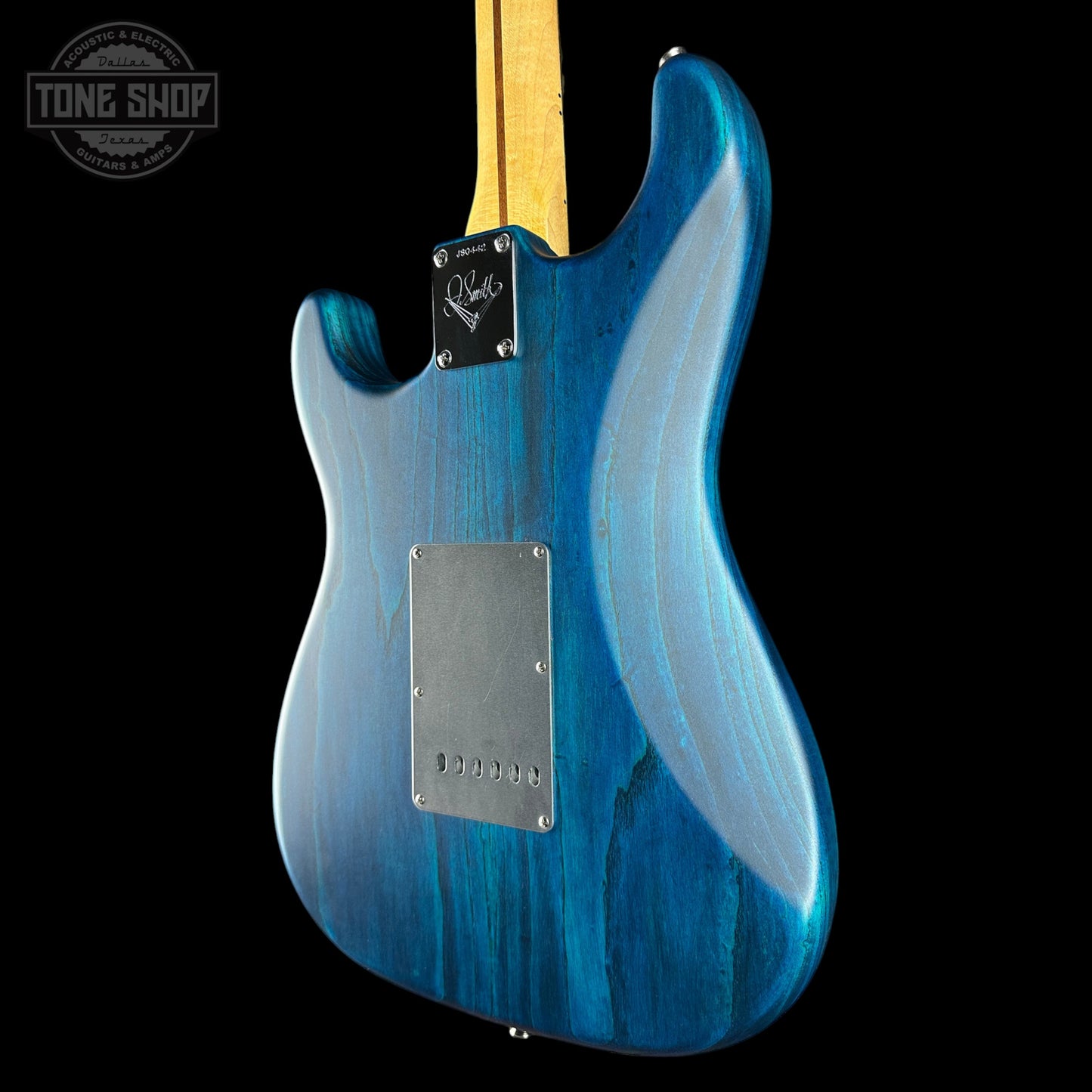 Used Fender Custom Shop Masterbuilt NOS '60s HSS Stratocaster Satin Blue MP w/case TSU24841