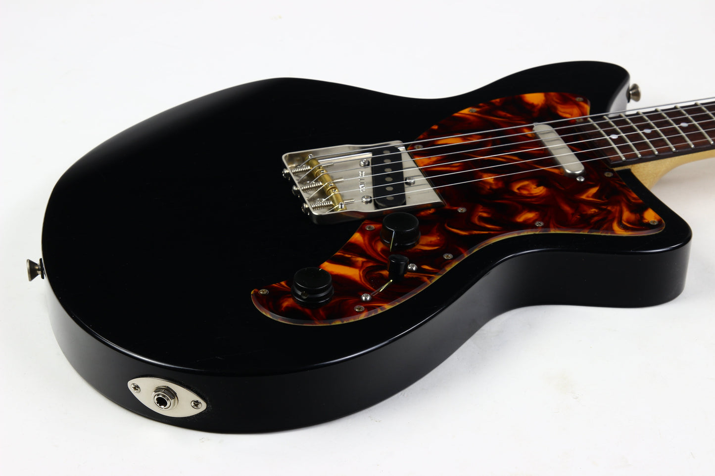 2025 Collings 71 Tele Black Aged Tortoise Guard NAMM GUITAR Electric Guitar | RON ELLIS PICKUPS, Hand-Poured Tortoise Guard