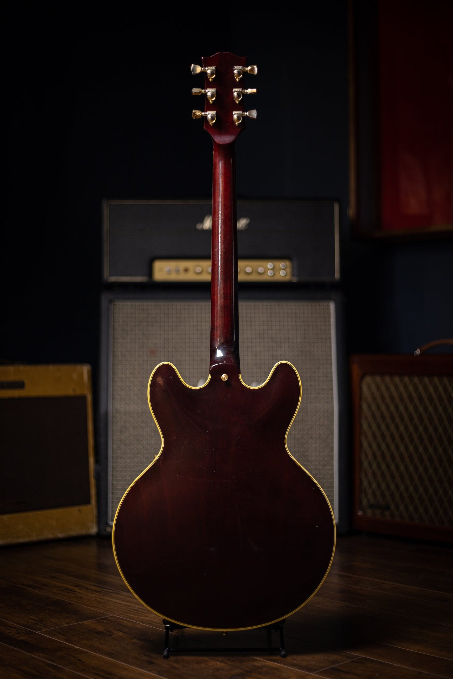 Gibson Custom Shop Chuck Berry '78 ES-335 Replica with Maestro Electric Guitar - Wine Red