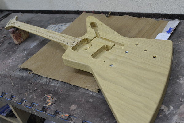 1958 Gibson Custom Shop Korina Explorer 50th Anniversary Historic Makeovers Deluxe - Brazilian Rosewood Fretboard + Throbaks!