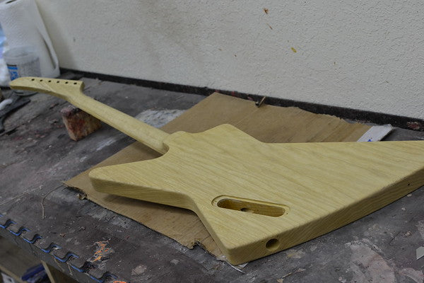 1958 Gibson Custom Shop Korina Explorer 50th Anniversary Historic Makeovers Deluxe - Brazilian Rosewood Fretboard + Throbaks!