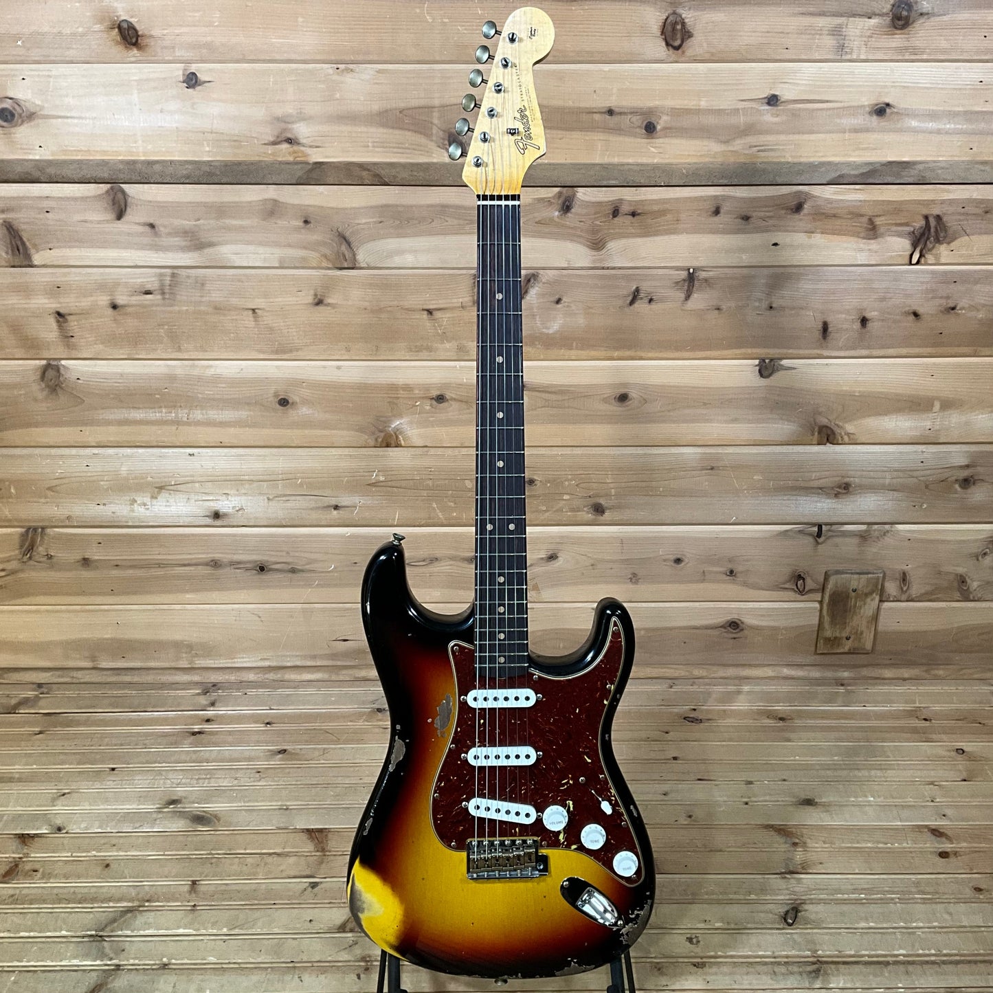 Fender Custom Shop 1964 Stratocaster Heavy Relic Electric Guitar - 3-Tone Sunburst