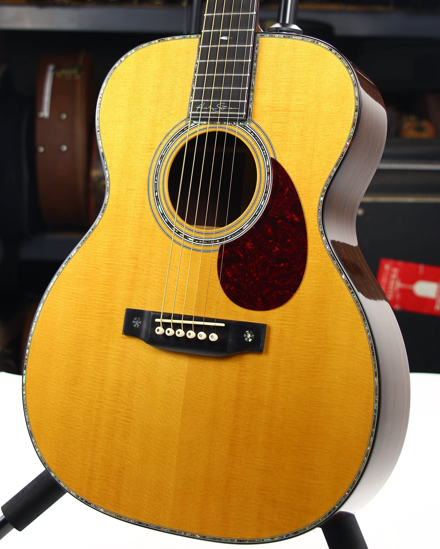 1997 Martin PAUL SIMON OM-42 Signature Model OM-42PS Limited Edition - SIGNED LABEL, MINTY om42ps