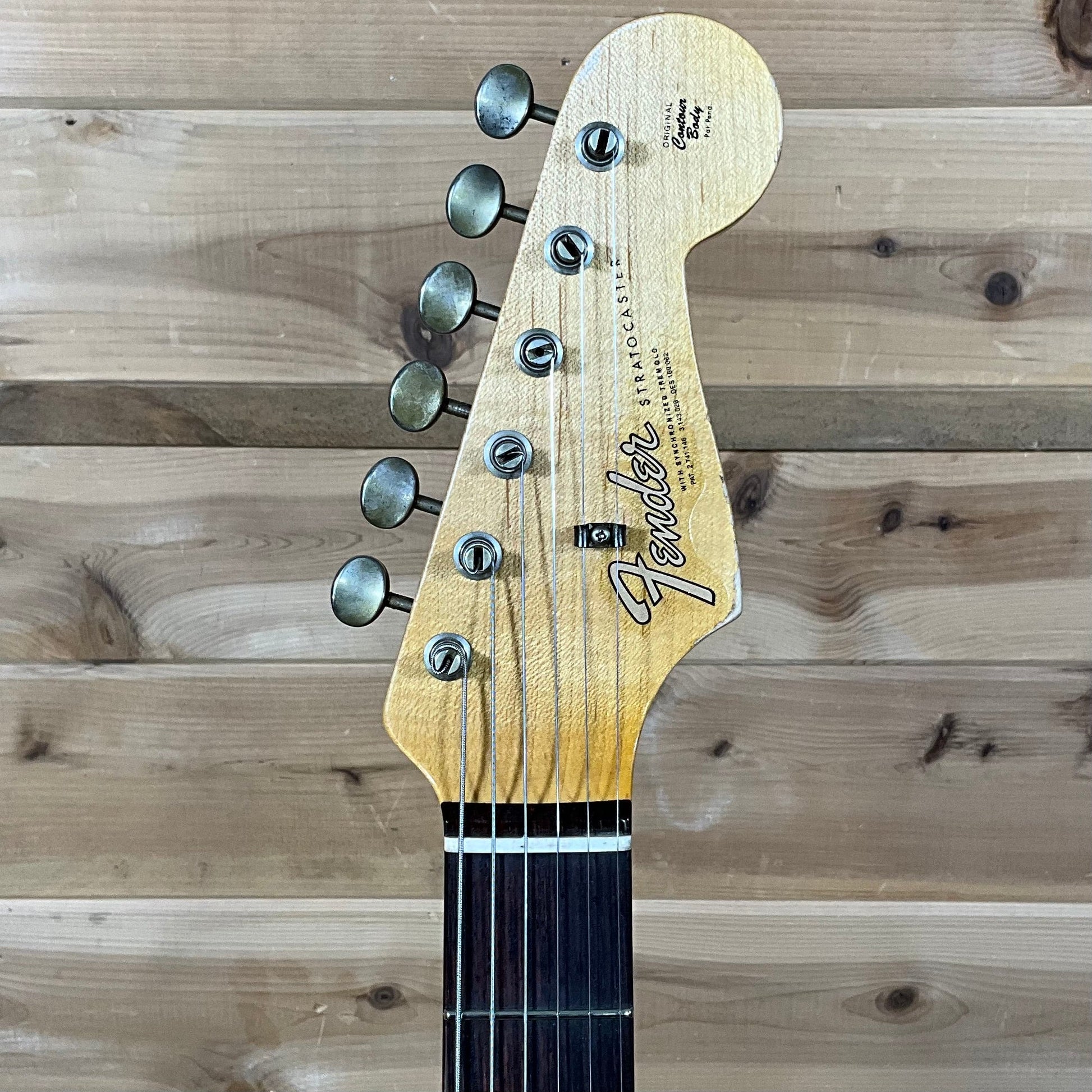 Fender Custom Shop 1964 Stratocaster Heavy Relic Electric Guitar - 3-Tone Sunburst