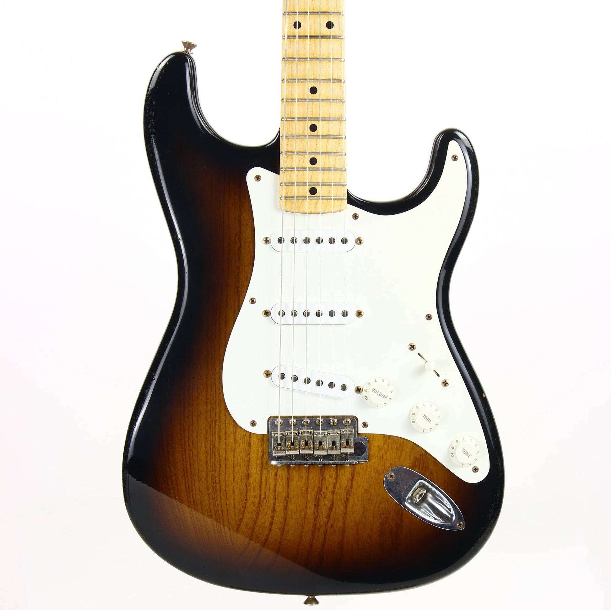 1955 Fender Custom Shop MASTERBUILT '55 Stratocaster Todd Krause - Sunburst, Maple Neck Strat!