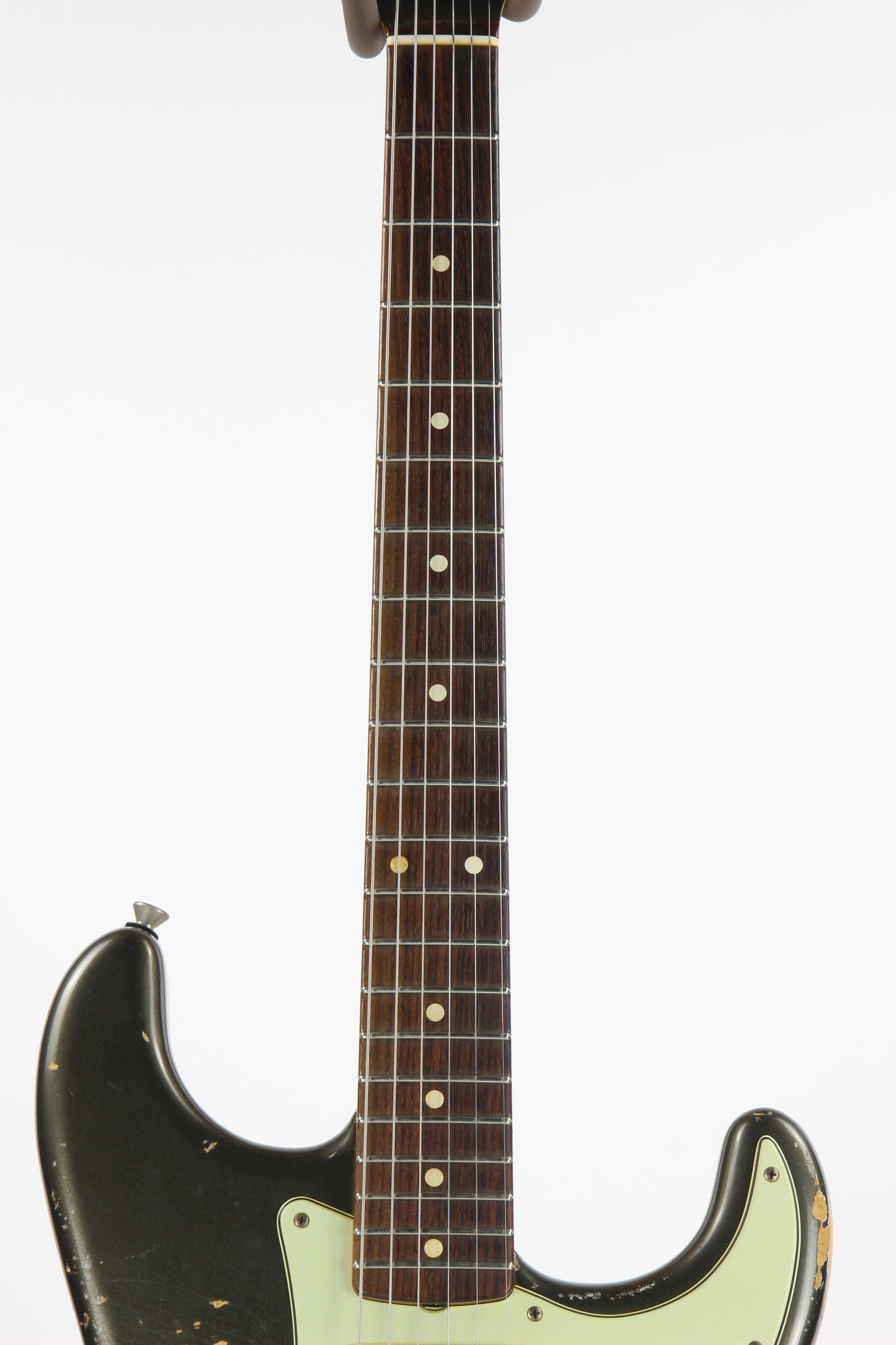 Fender Custom Shop Masterbuilt Paul Waller 1962 Stratocaster Relic Aged Charcoal Frost - Matching H/S '62 Strat Josefina Pups!
