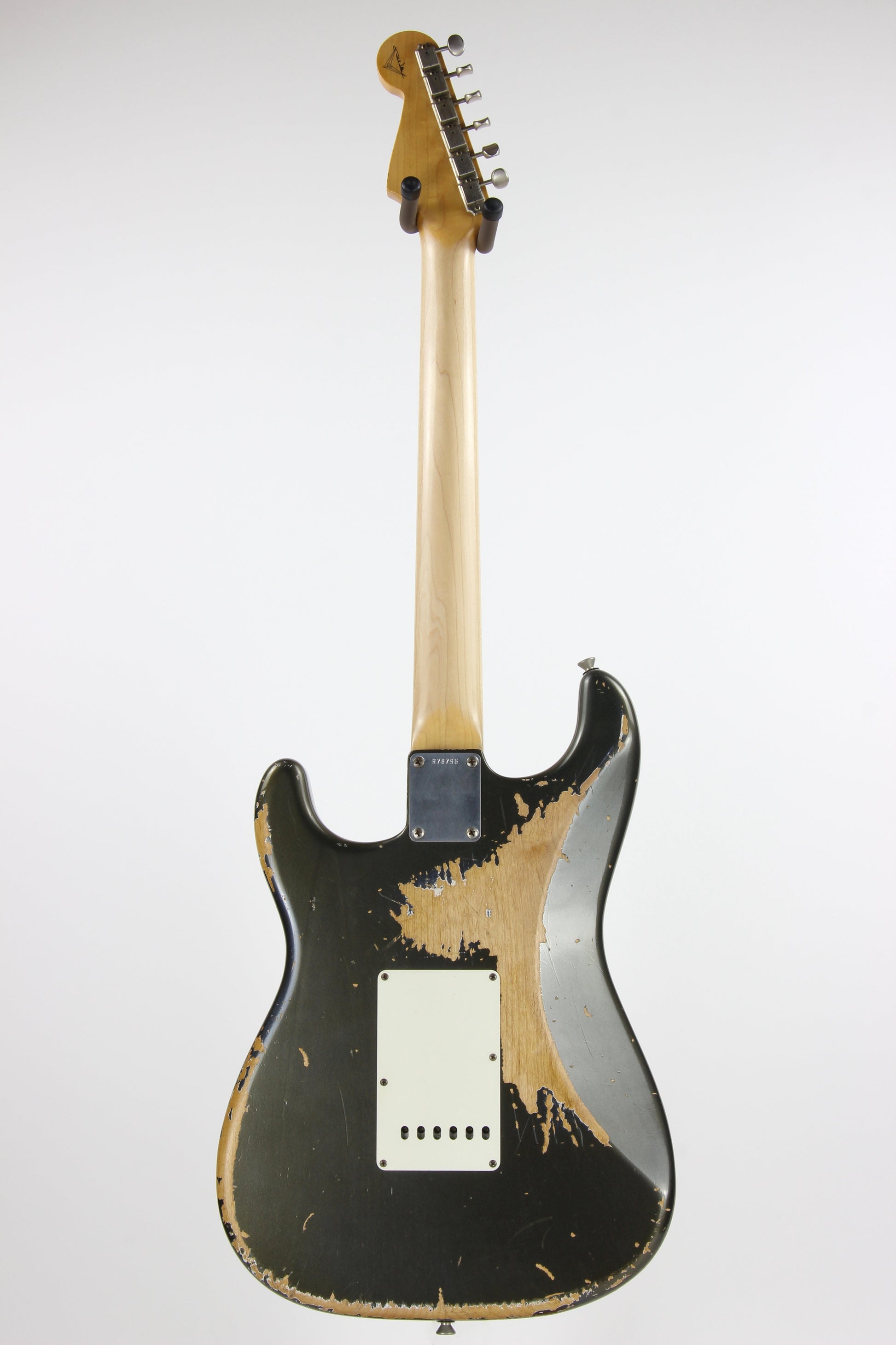 Fender Custom Shop Masterbuilt Paul Waller 1962 Stratocaster Relic Aged Charcoal Frost - Matching H/S '62 Strat Josefina Pups!