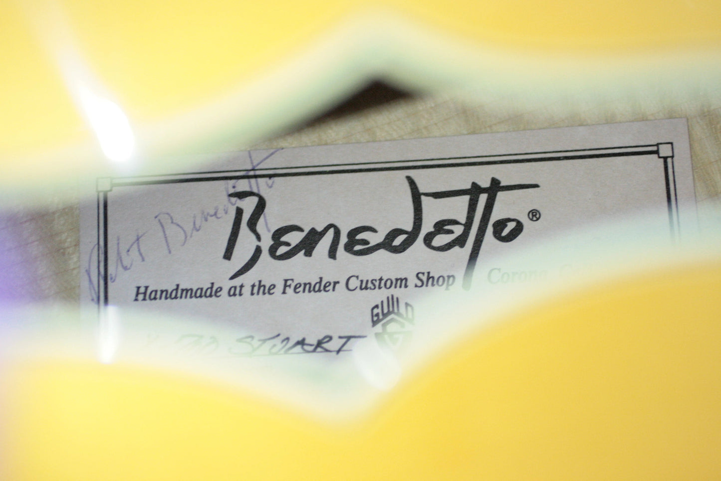 2004 Guild Bob Benedetto X-700 Stuart Honey Blonde! Solid-Carved Woods! x700 Signature Archtop
