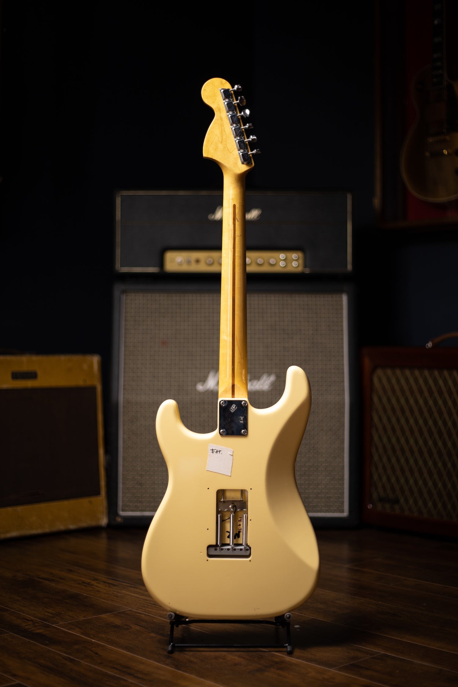 2008 Fender Yngwie Malmsteen Owned Stage & Studio Used Signature Stratocaster Electric Guitar - Vintage White