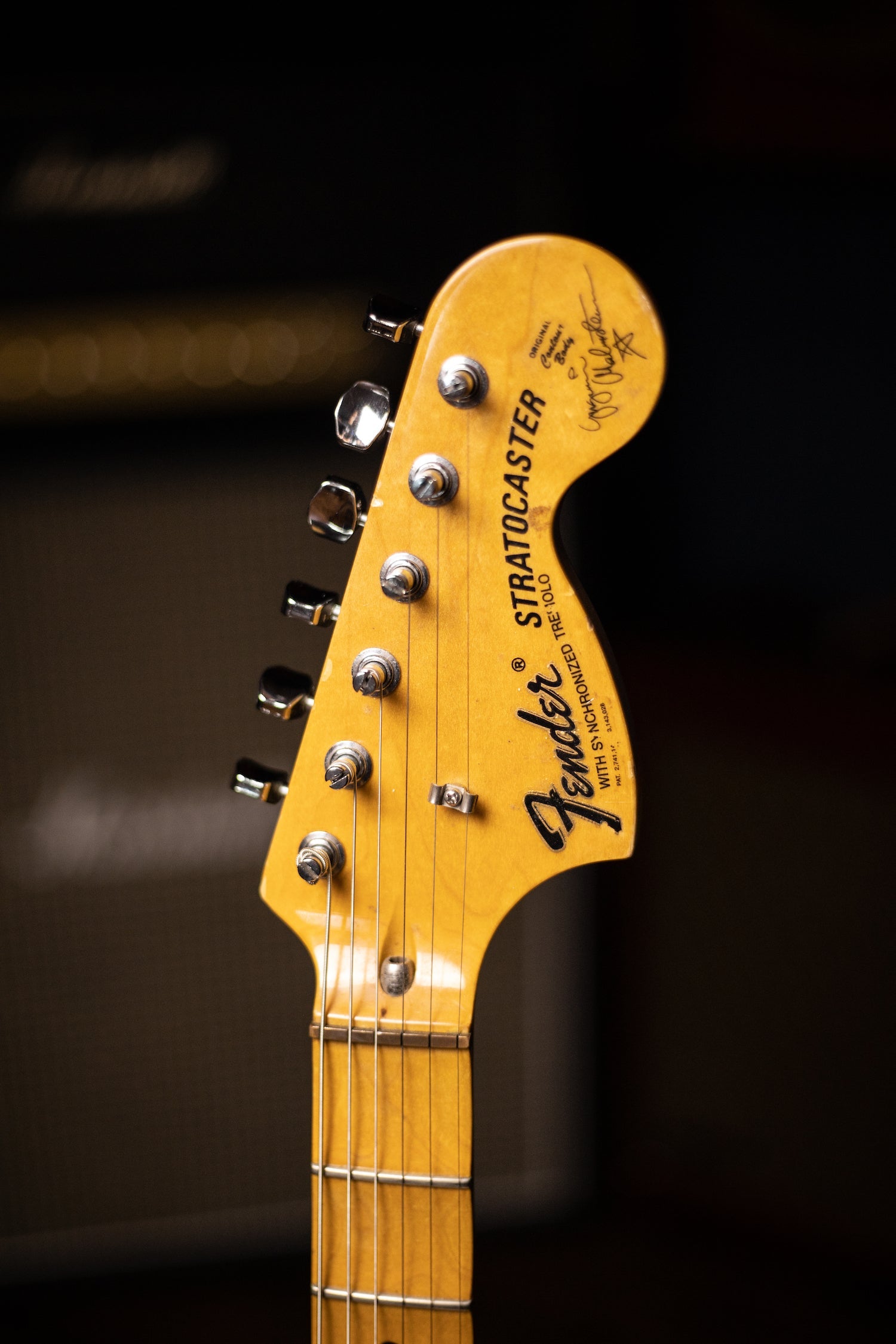 2008 Fender Yngwie Malmsteen Owned Stage & Studio Used Signature Stratocaster Electric Guitar - Vintage White