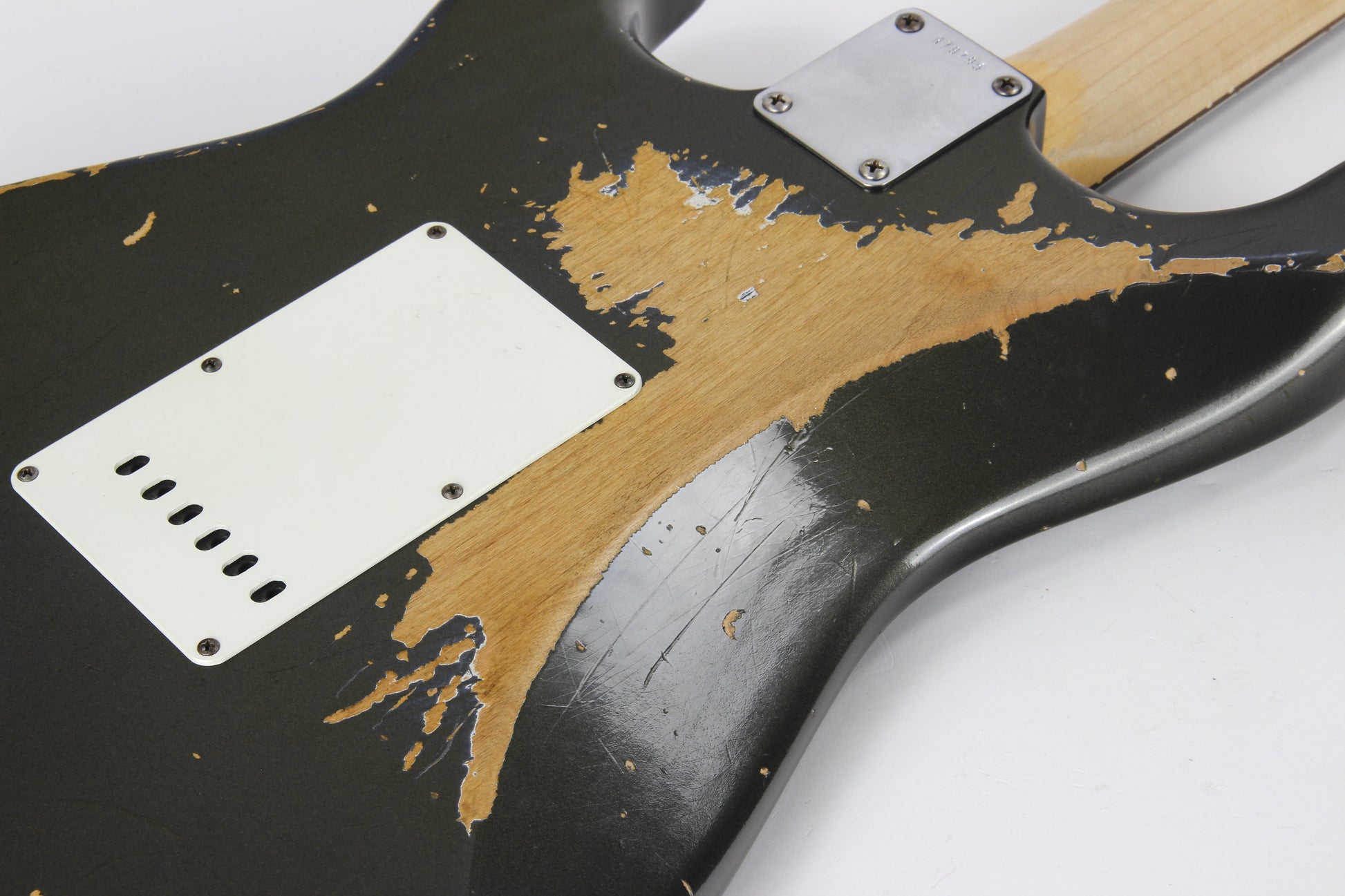 Fender Custom Shop Masterbuilt Paul Waller 1962 Stratocaster Relic Aged Charcoal Frost - Matching H/S '62 Strat Josefina Pups!