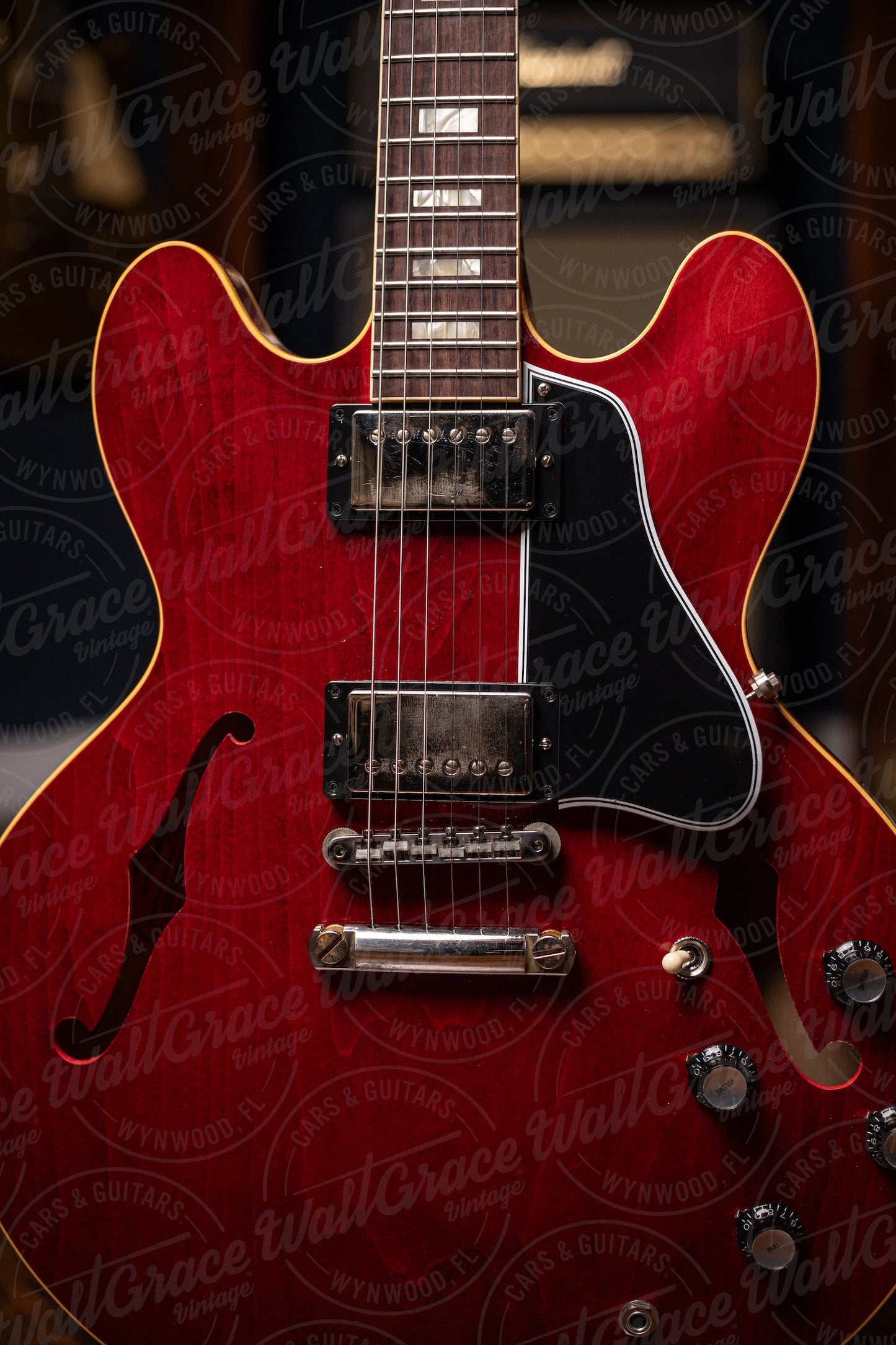 Gibson Custom Shop Murphy Lab 1964 ES-335 Reissue Ultra Light Aged Electric Guitar - Sixties Cherry
