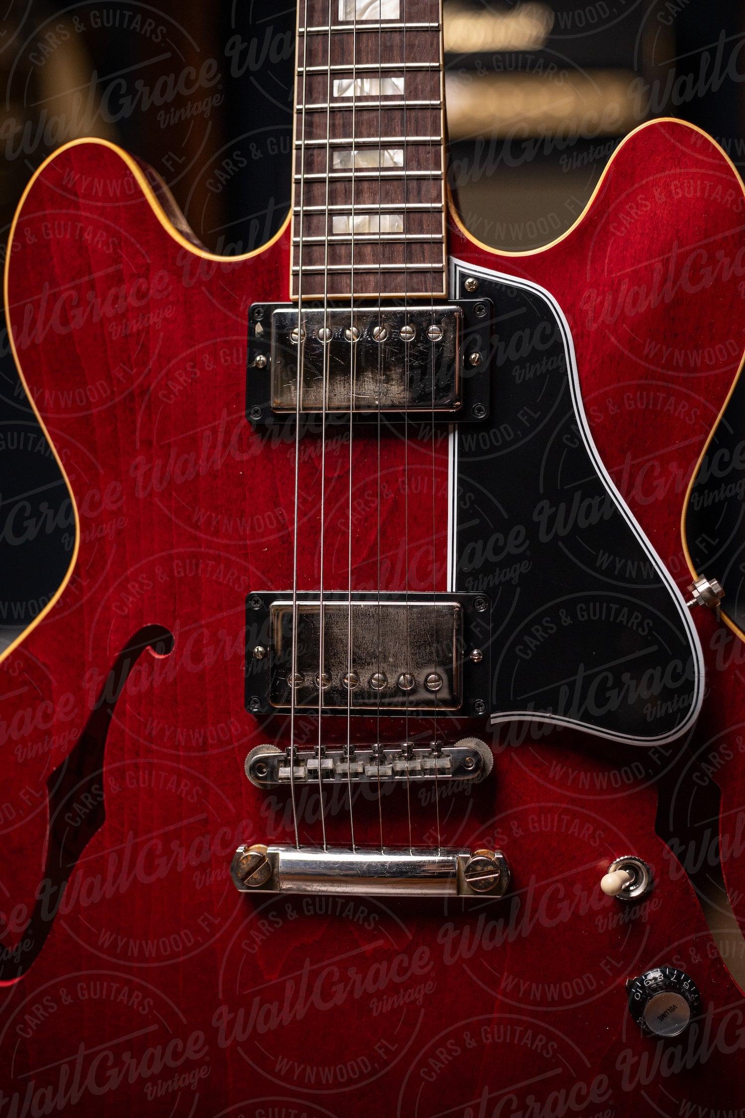 Gibson Custom Shop Murphy Lab 1964 ES-335 Reissue Ultra Light Aged Electric Guitar - Sixties Cherry