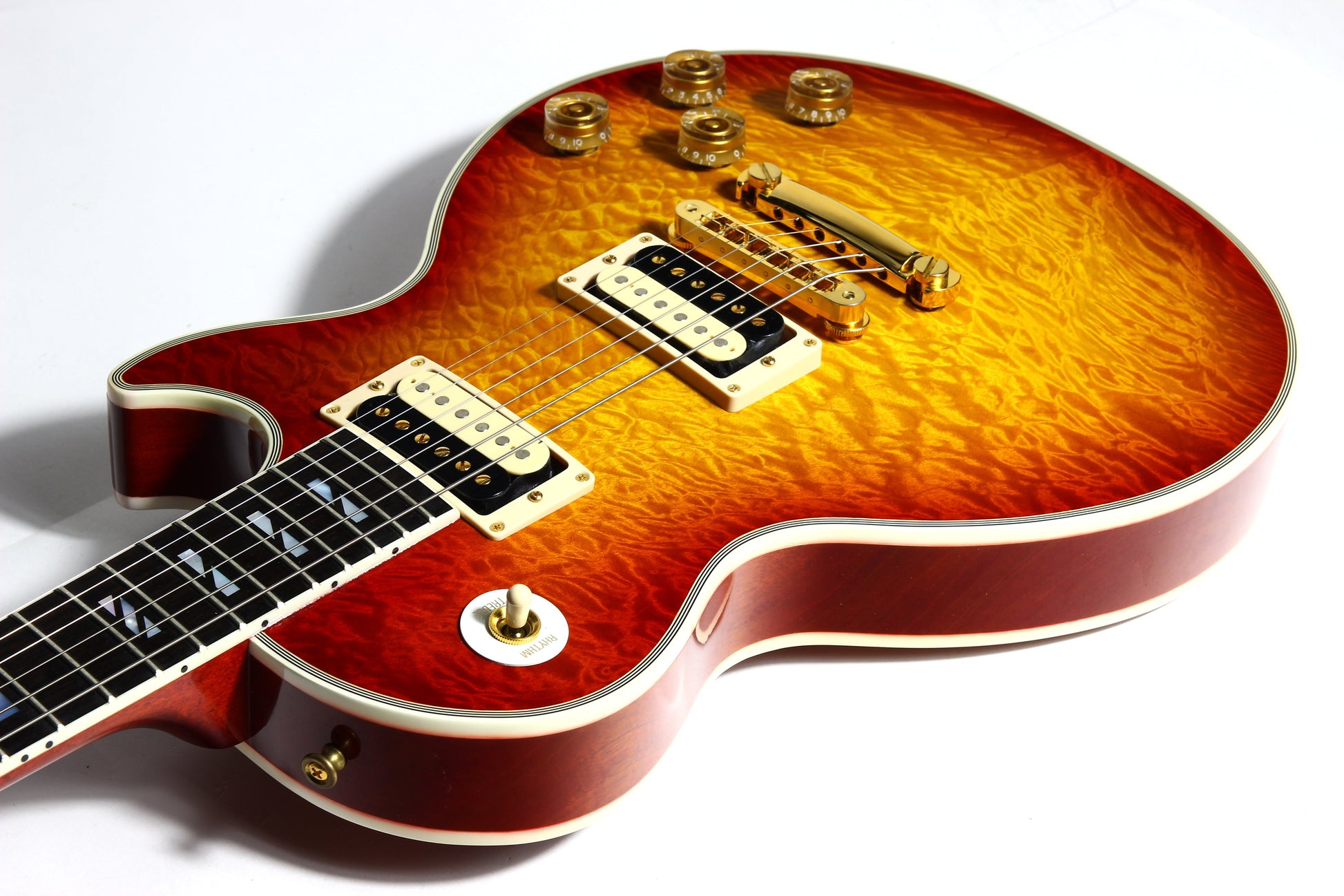 RARE 2006 Gibson Custom Shop Les Paul SUPER CUSTOM Premium Grade - Crazy Quilt Top, S 400 Inlays! 25/50