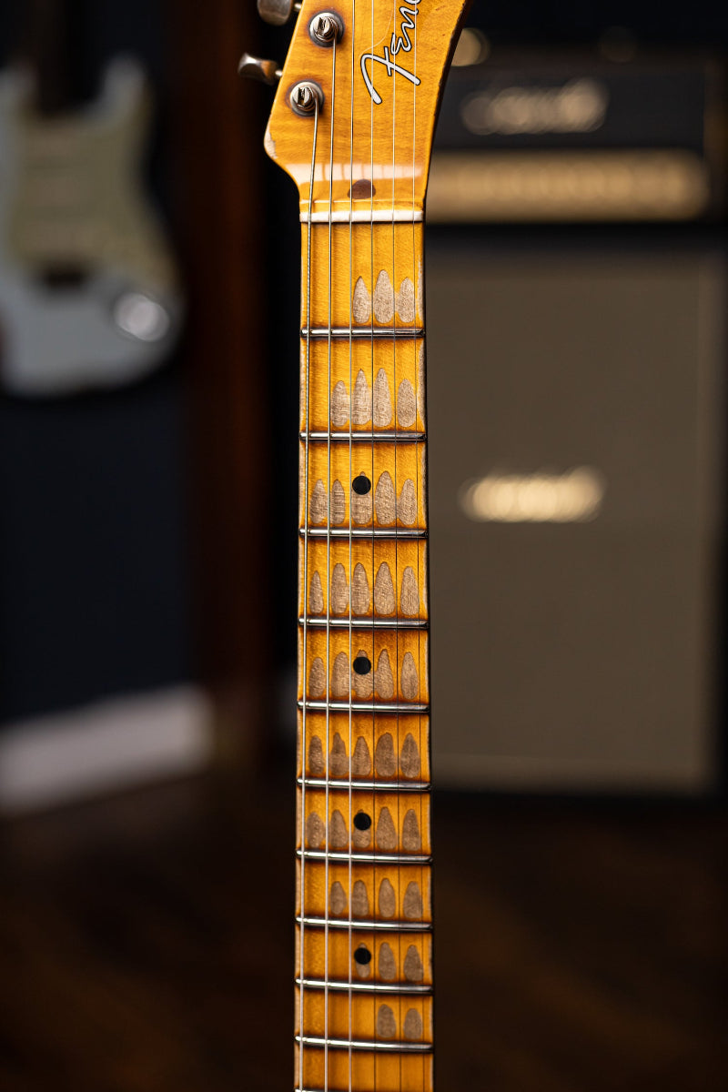 Fender Custom Shop '54 Blackguard Telecaster Super Heavy Relic Electric Guitar - Aged Nocaster Blonde