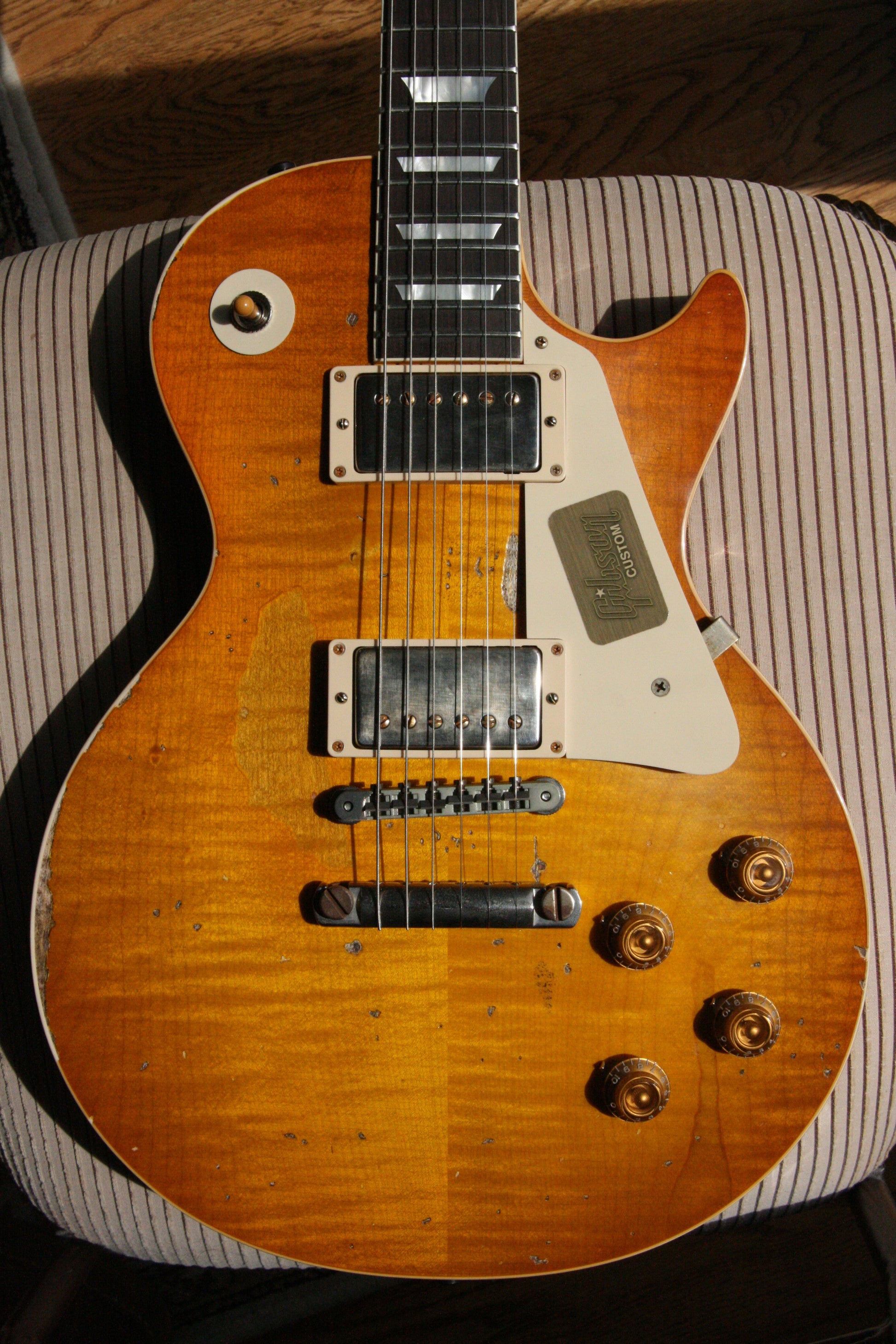 2017 Gibson Les Paul 1959 Reissue Mike McCready Signature Aged 59 Custom Shop R9