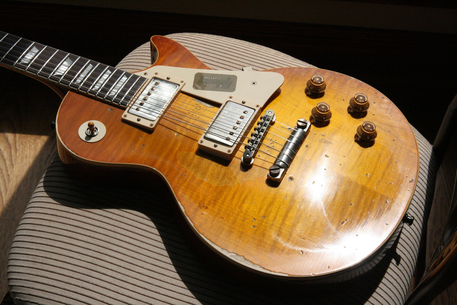 2017 Gibson Les Paul 1959 Reissue Mike McCready Signature Aged 59 Custom Shop R9
