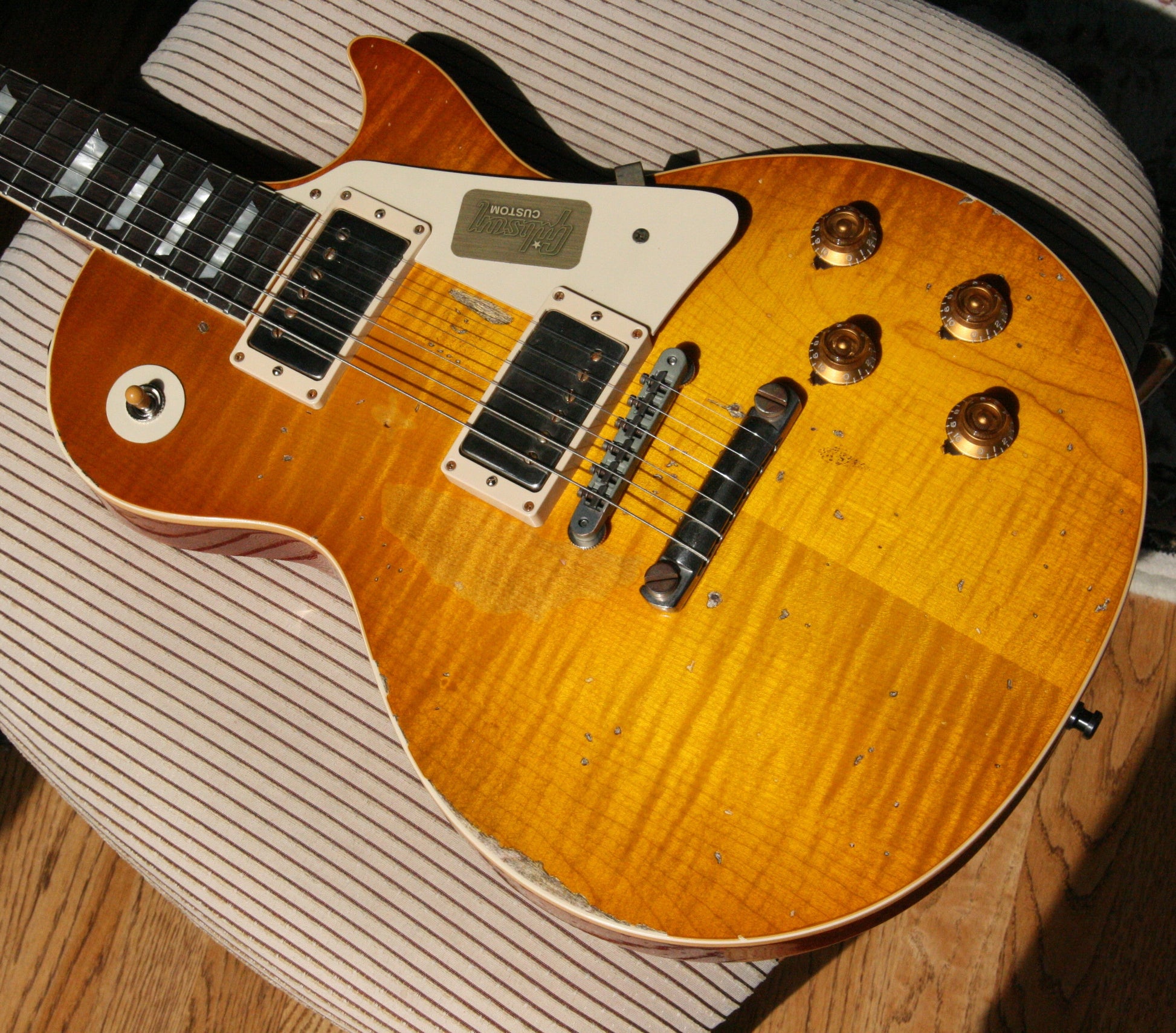 2017 Gibson Les Paul 1959 Reissue Mike McCready Signature Aged 59 Custom Shop R9