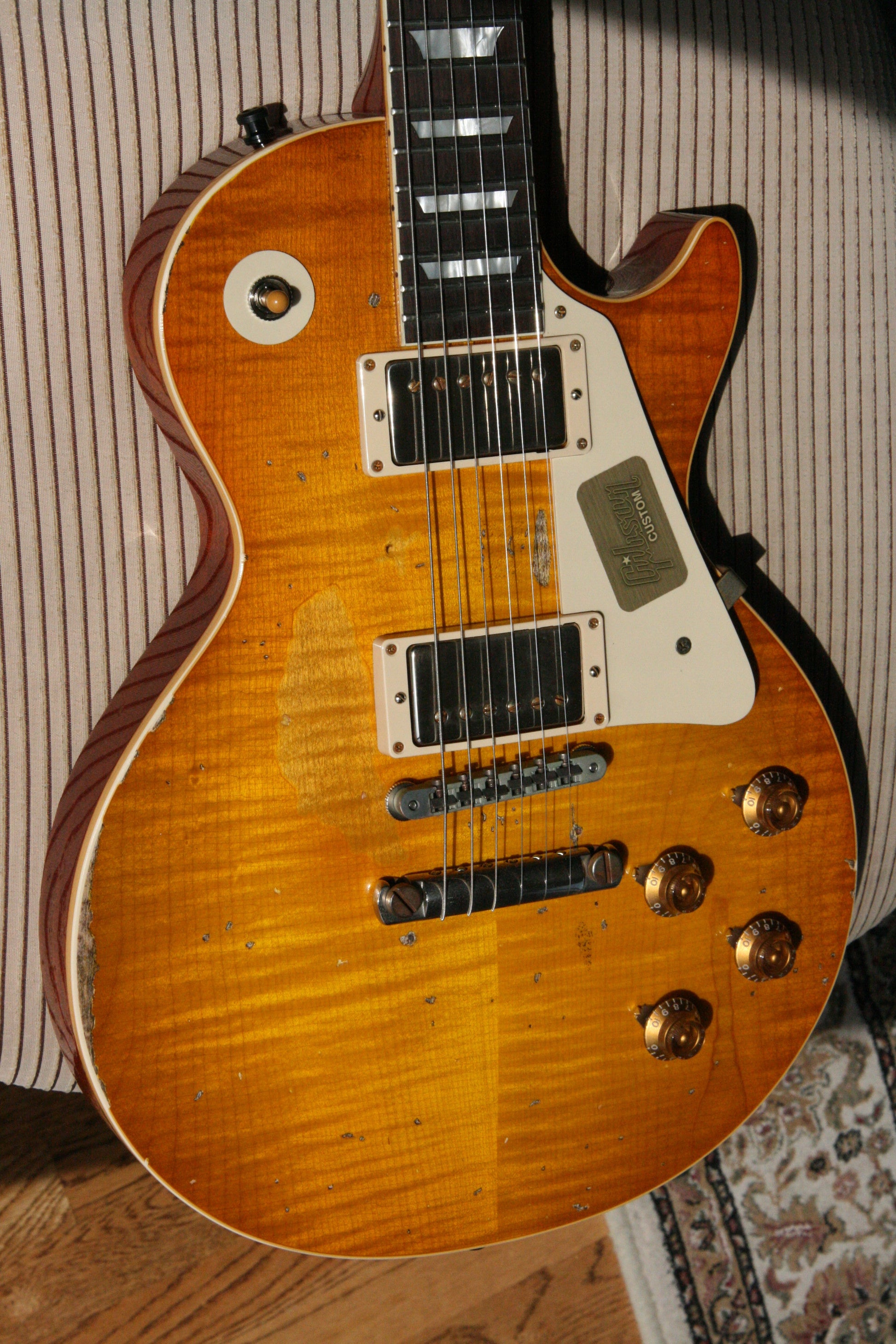 2017 Gibson Les Paul 1959 Reissue Mike McCready Signature Aged 59 Custom Shop R9
