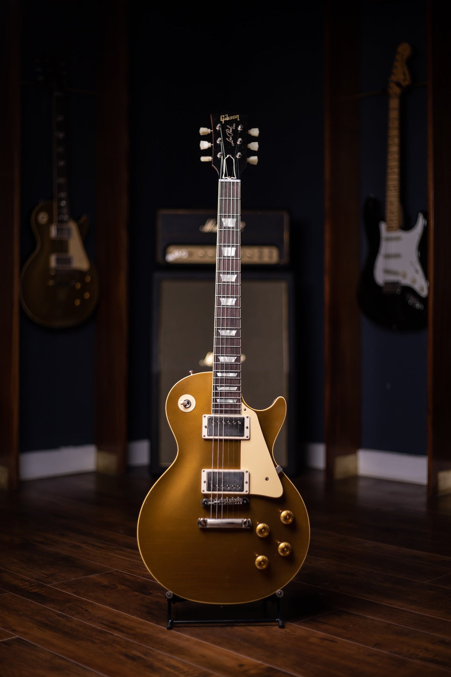 Gibson Custom Shop Murphy Lab 1957 Les Paul Standard Reissue Ultra Light Aged Electric Guitar - Double Gold