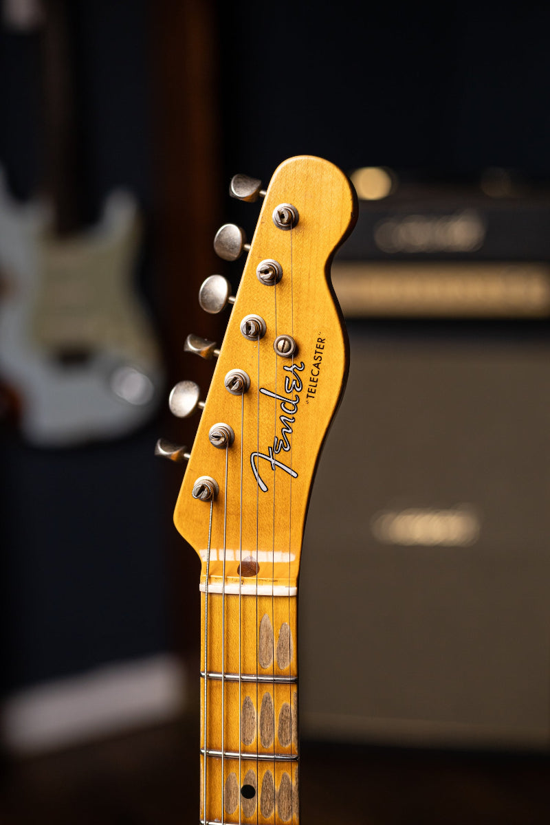 Fender Custom Shop '52 Telecaster Relic Electric Guitar - Aged Nocaster Blonde