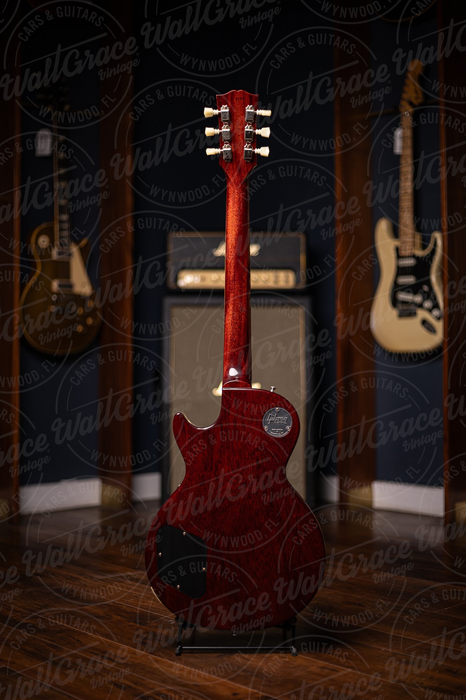 Gibson Custom Shop 1960 Les Paul Reissue Electric Guitar - VOS Washed Cherry Burst