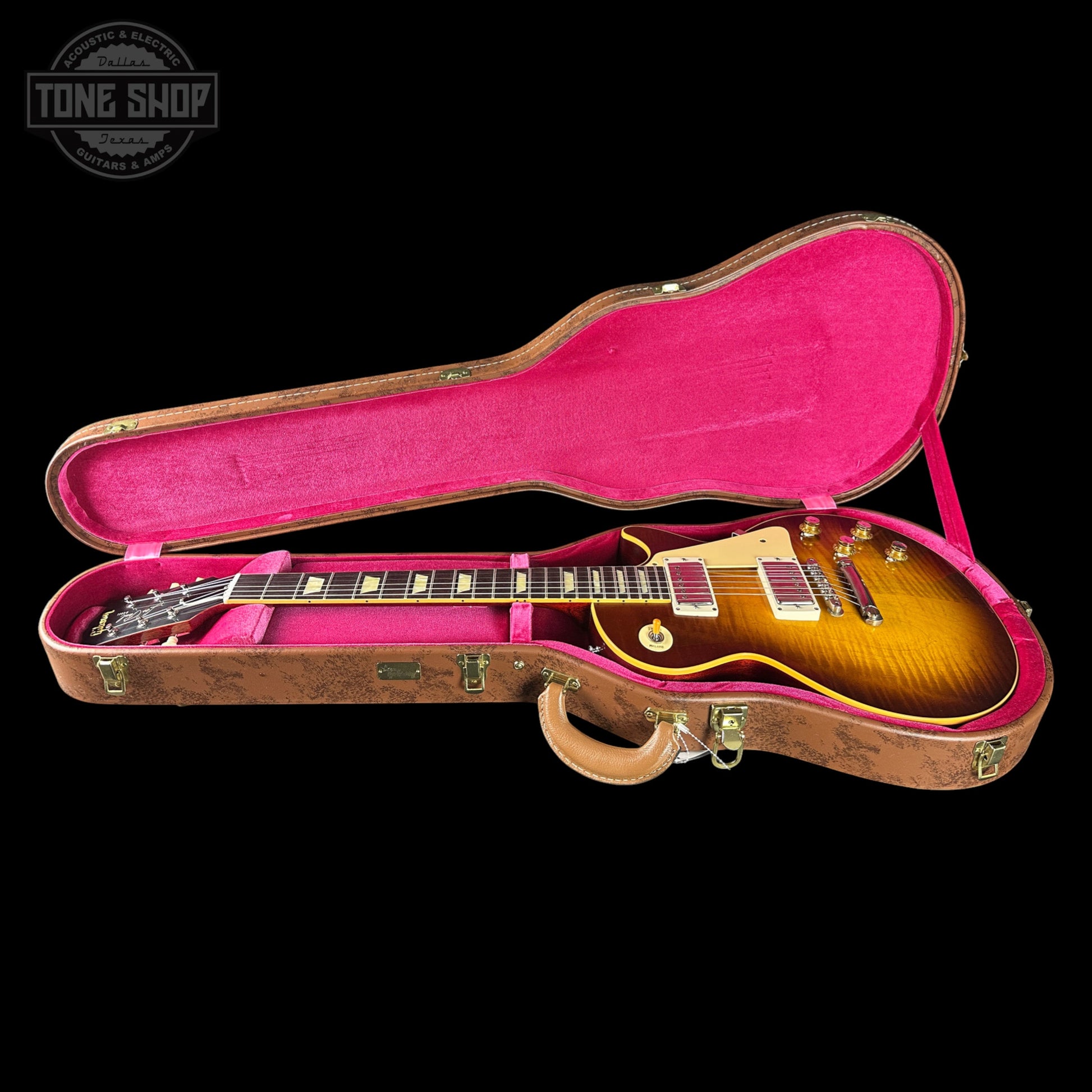 Gibson Custom 1960 Les Paul Standard Reissue VOS Iced Tea Burst w/case 06053